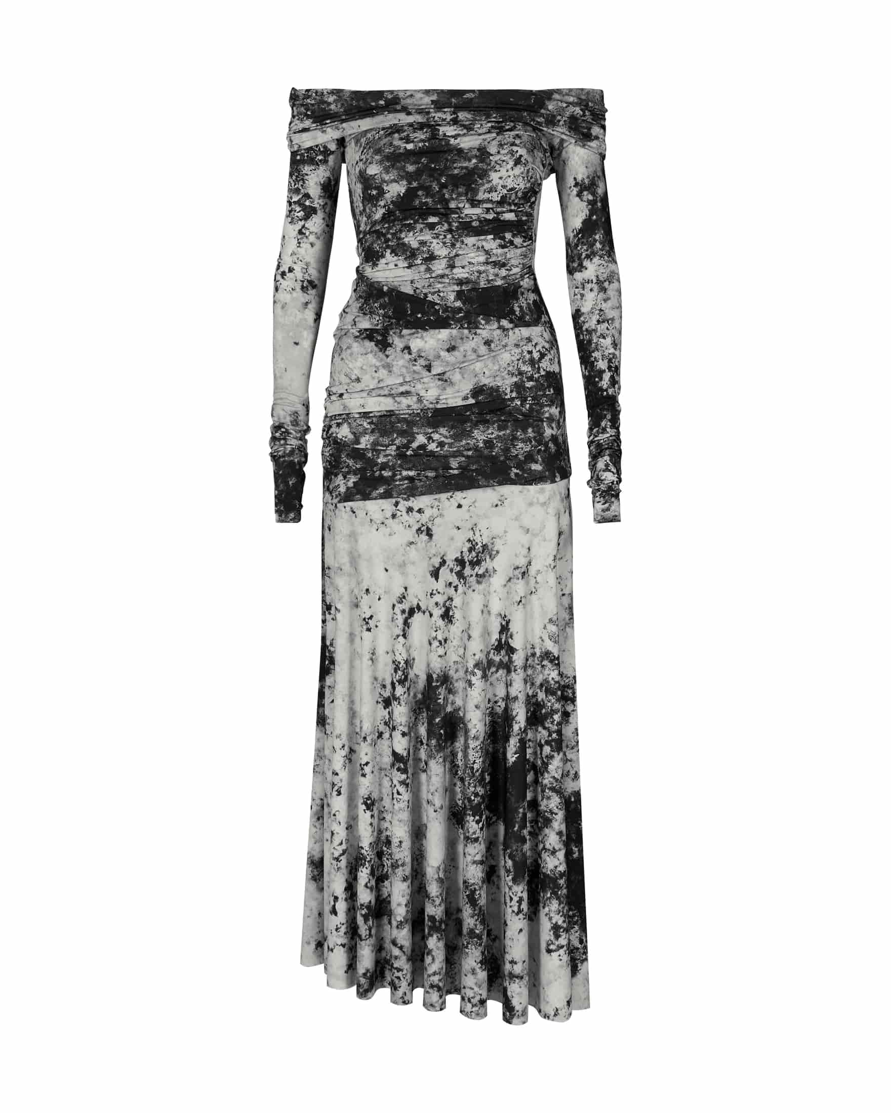 "VINCA" MIDI DRESS - miniatura 1