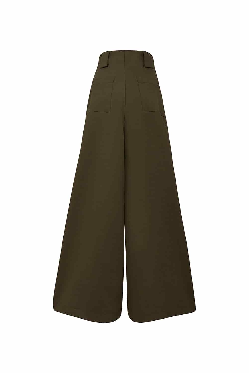 Pantalón New Paulette Verde oliva - miniatura 3