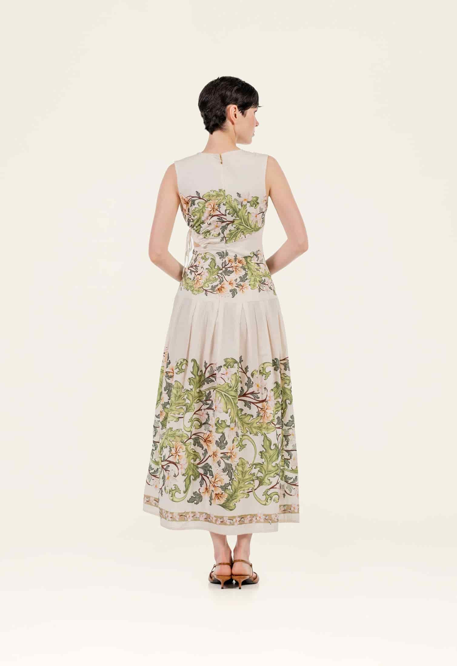 Otoño Anhelo Midi Dress - miniatura 5