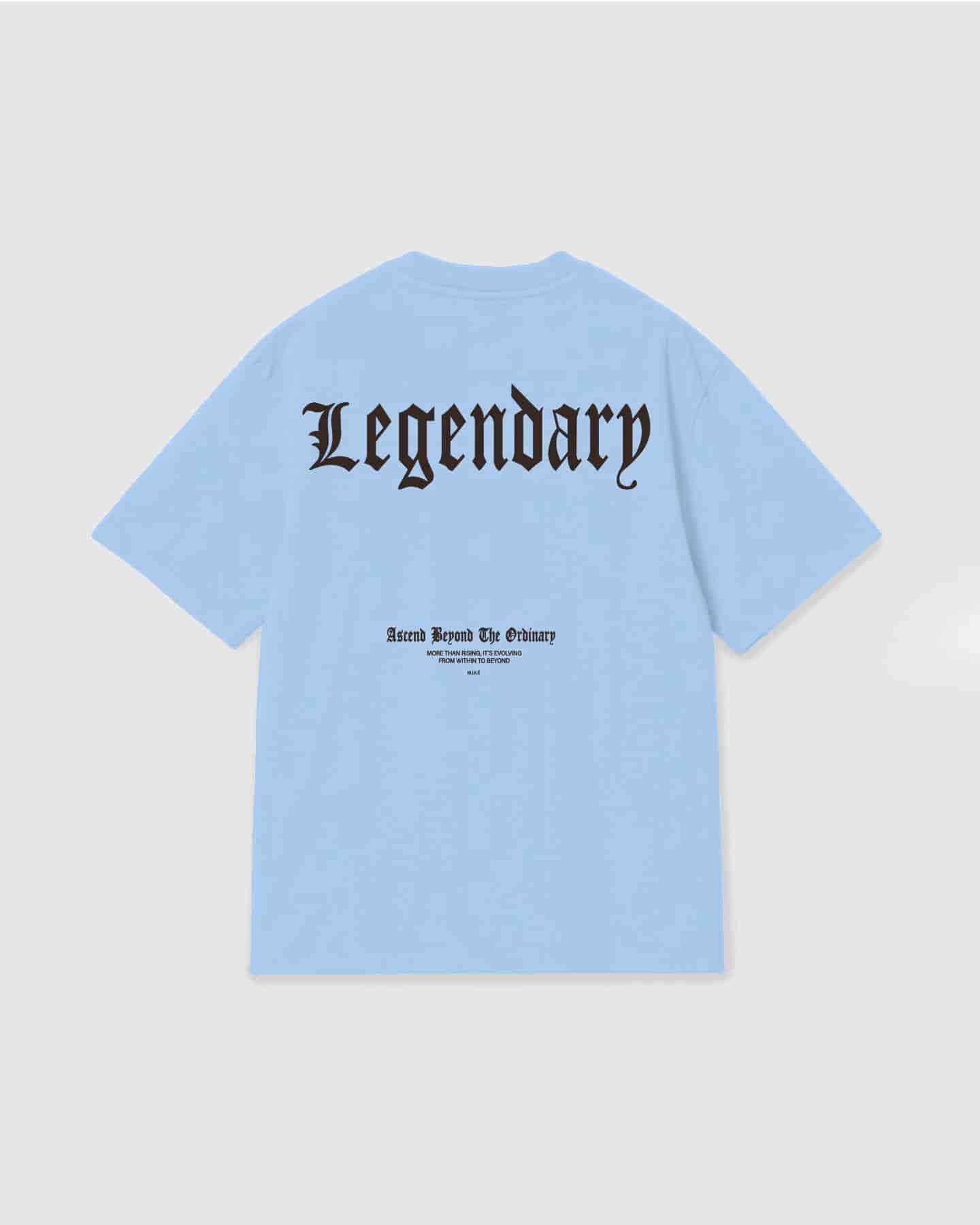 Oversized T Shirt Legendary Sky Blue - miniatura 1