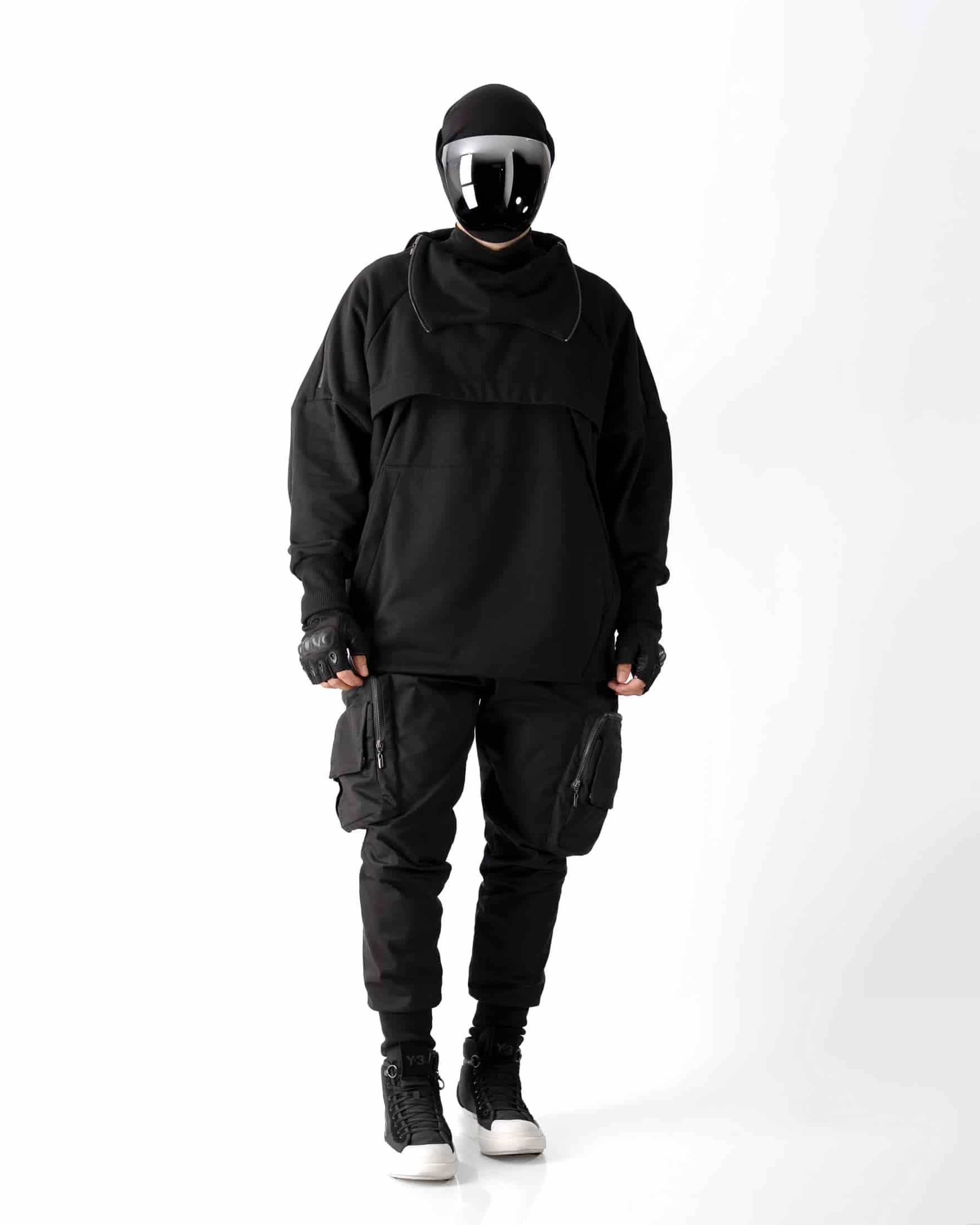 Hoodie Oversized Arashi Black Ops - miniatura 4