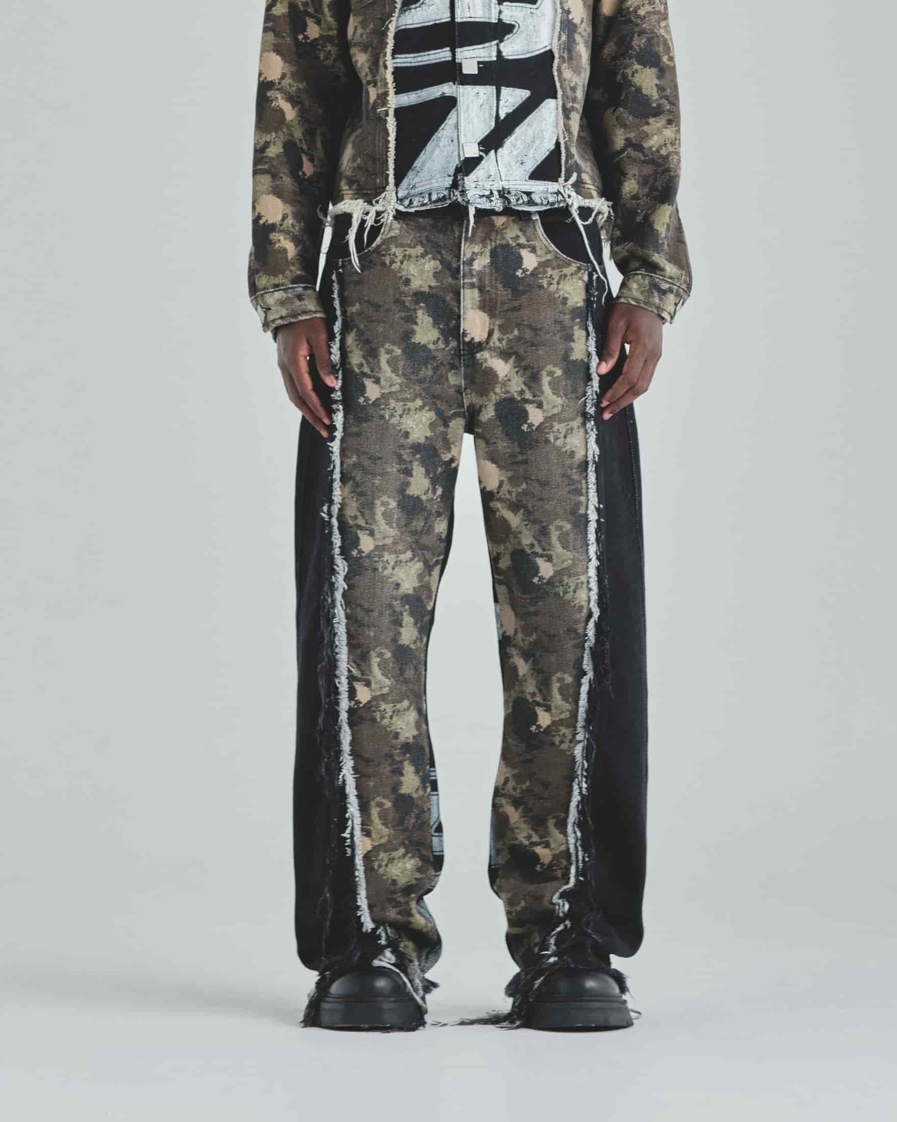 Act 1 Racer Double Wide Jean Dark Cammo - miniatura 2