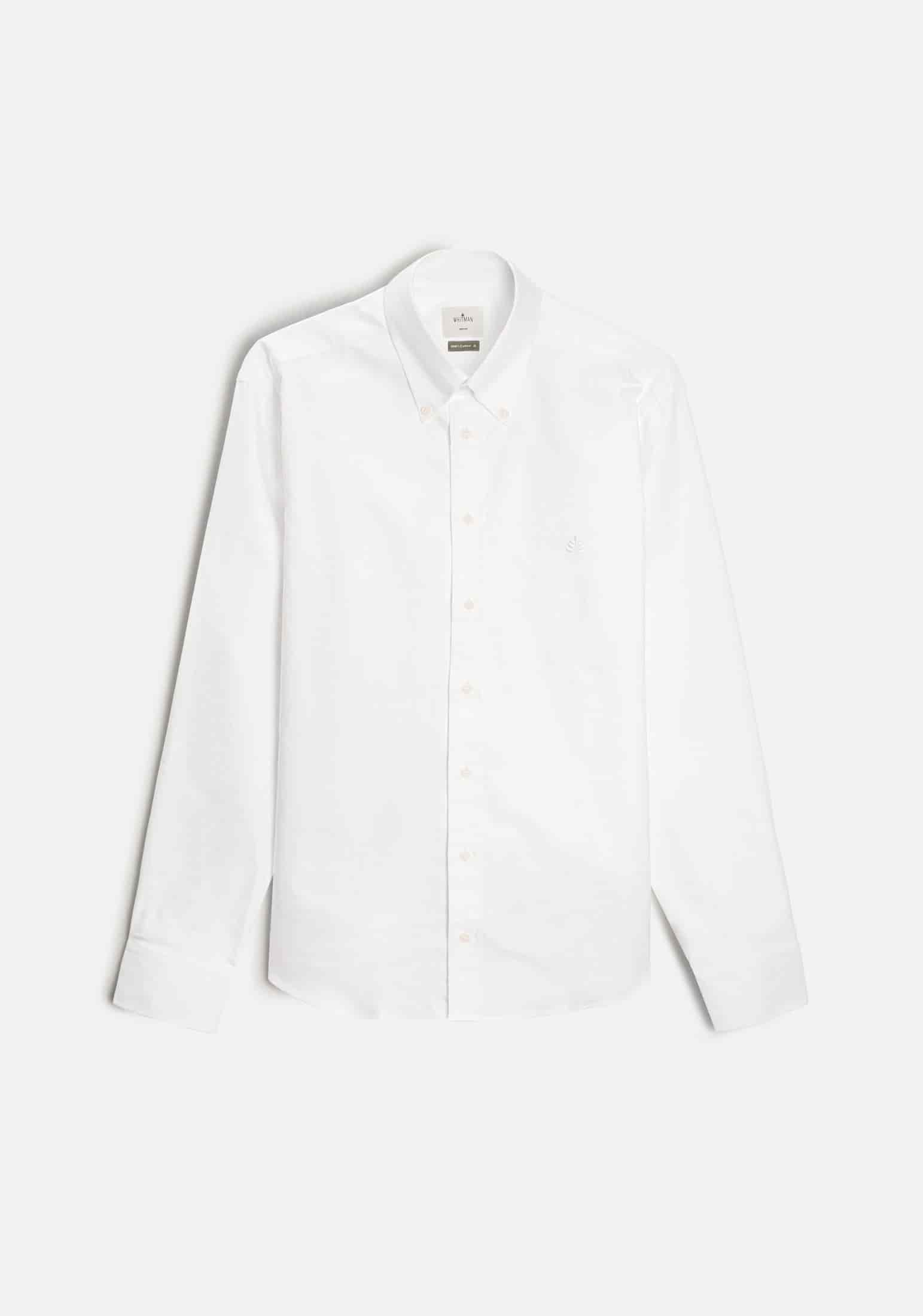 Camisa H CBD Unicolor L-Atn Blanco - miniatura 1