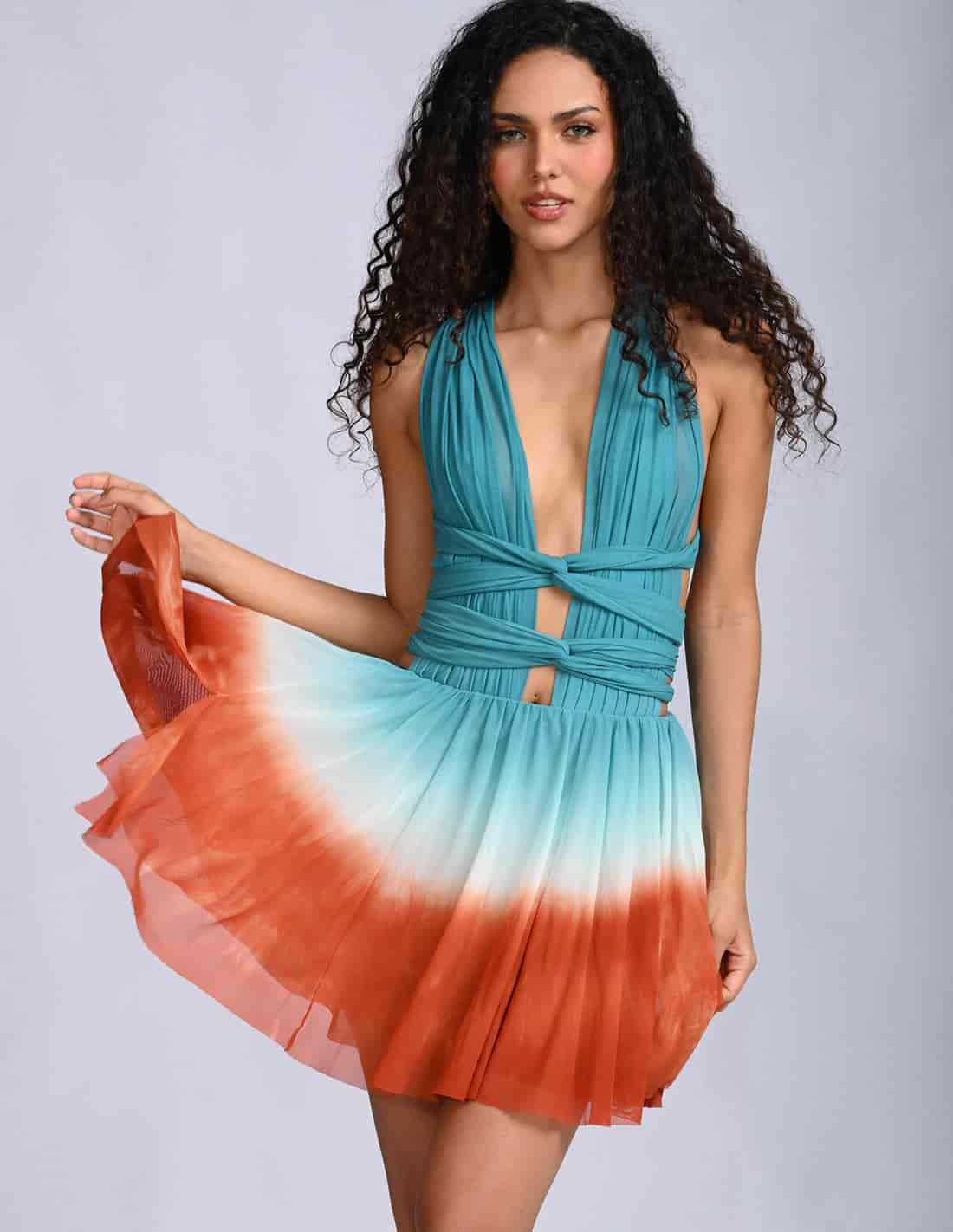 Vestido Hydra Mini Sun Gem + Ochre - miniatura 1