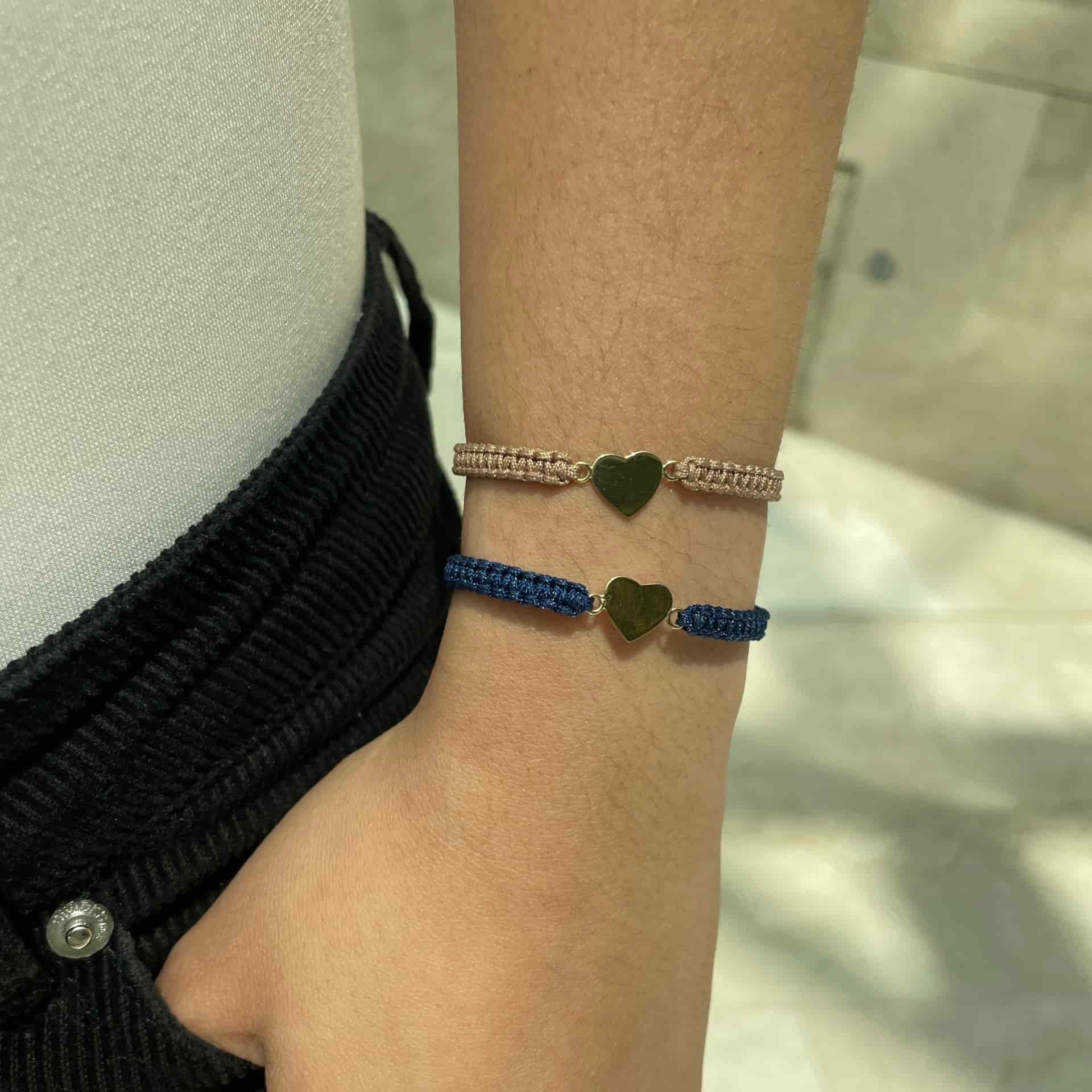 Pulsera Tejida Mini Personal Heart - miniatura 3