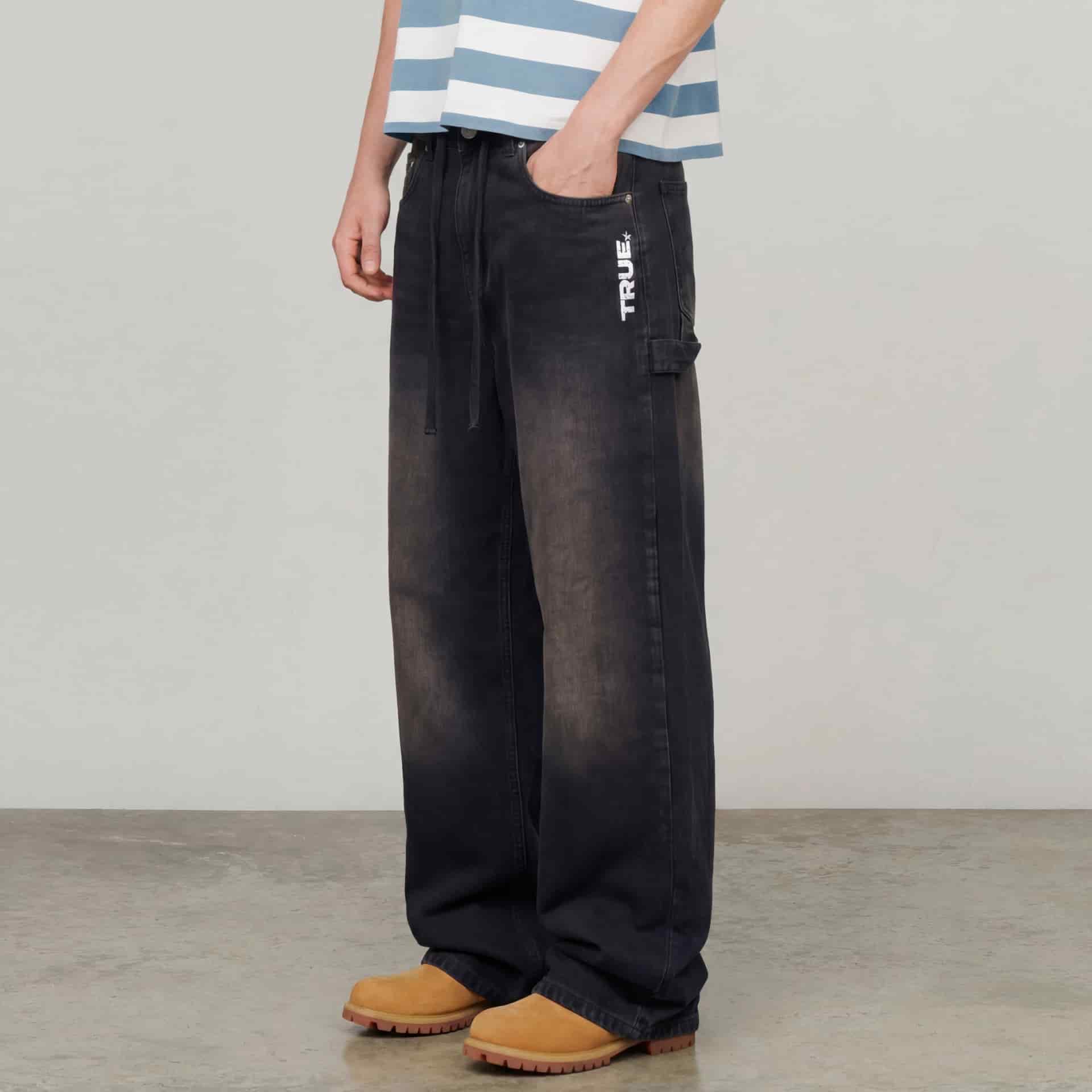 Intuition Denim Pants - Black - miniatura 17