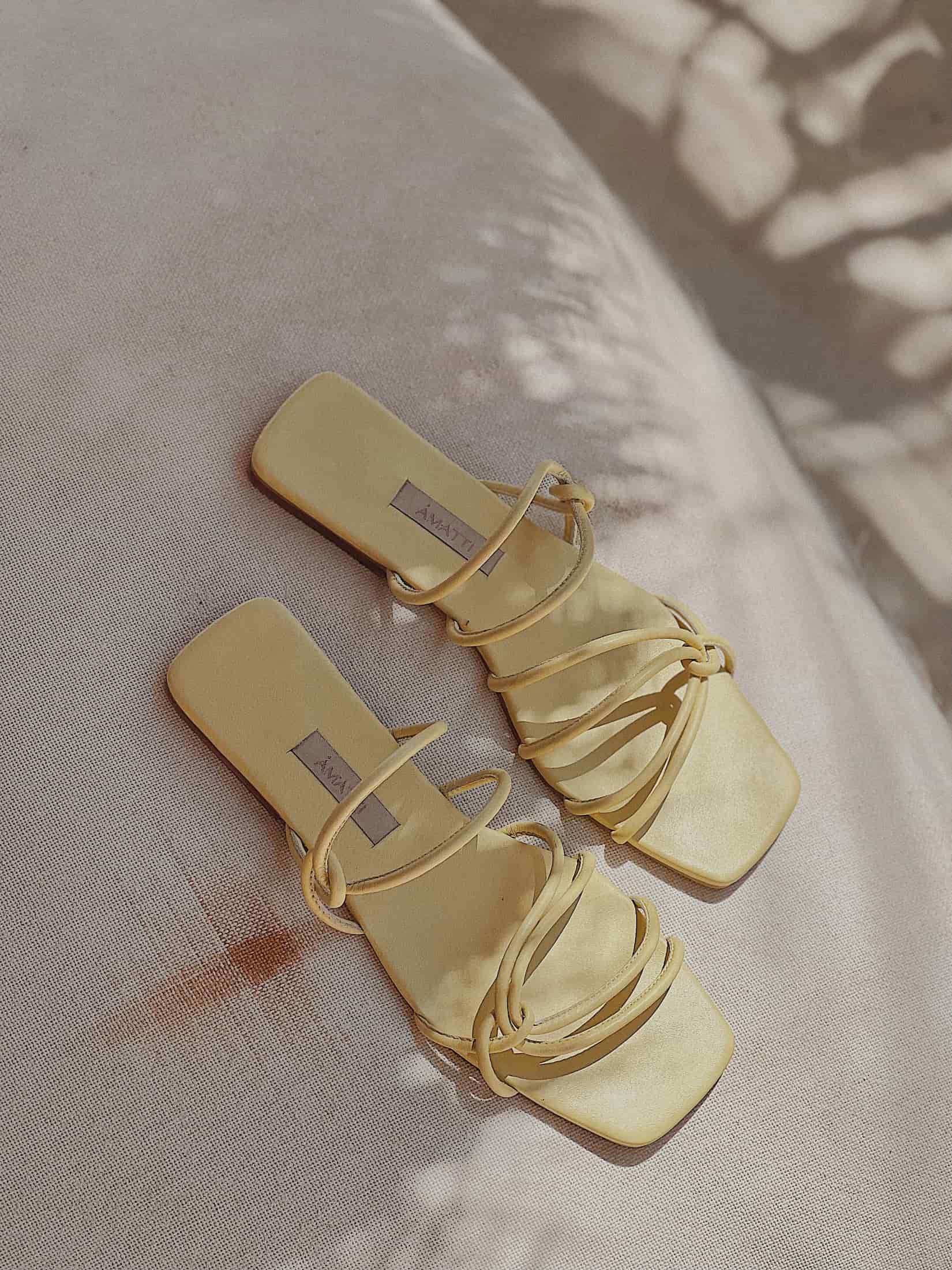 Sandalias Verde Crema Serena - miniatura 2