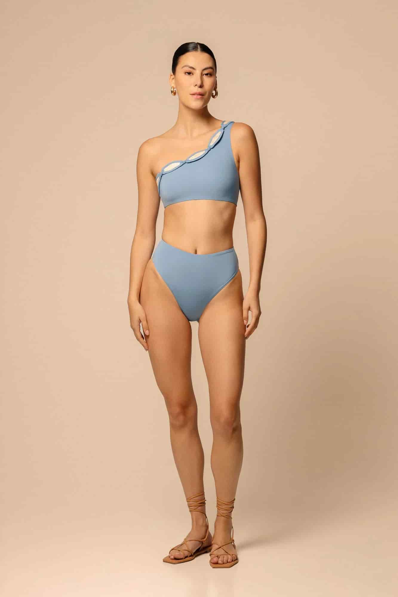 MARCIA BOTTOM / Azul Crema - miniatura 7