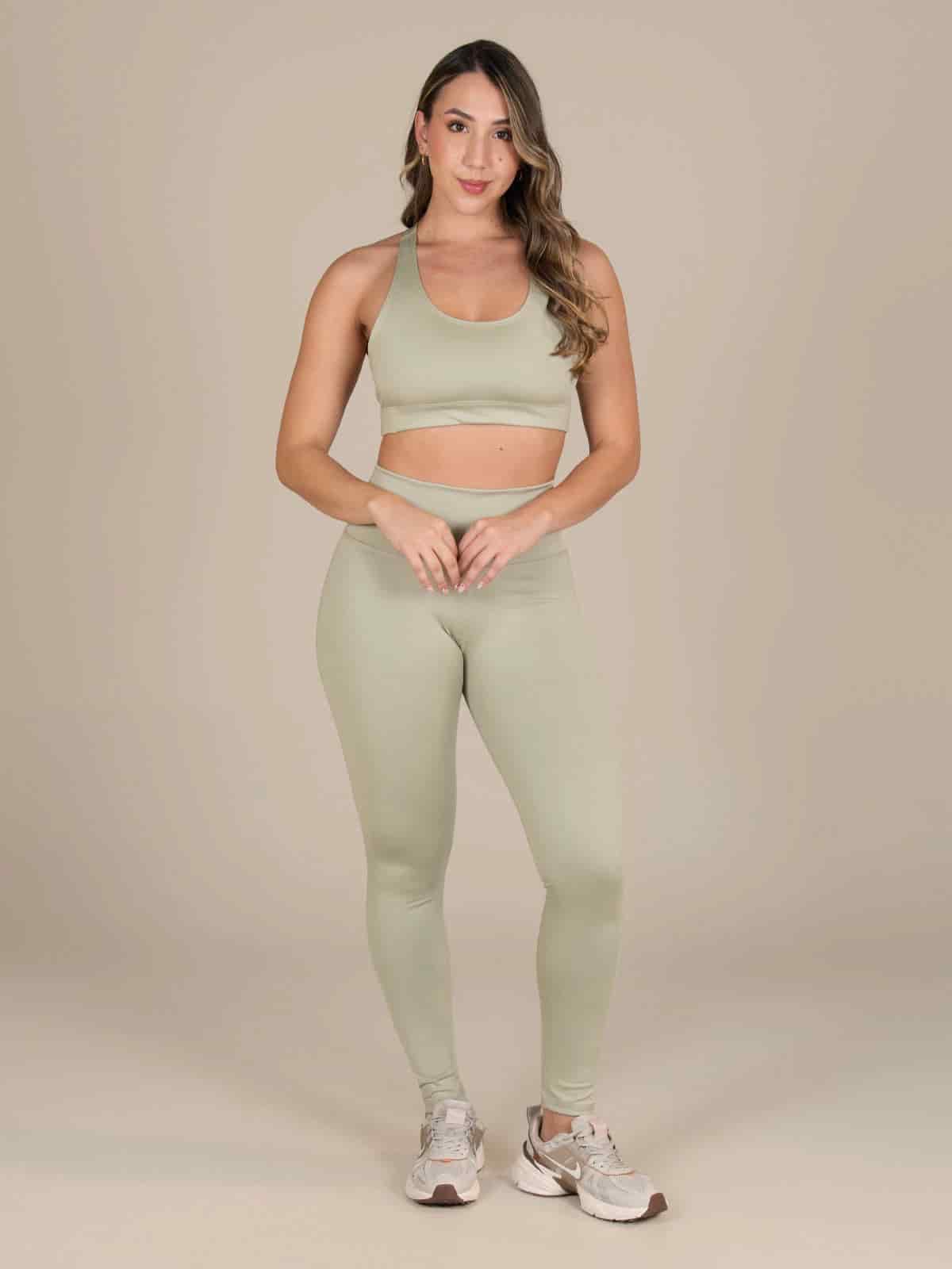 Pistacho leggins set slim - miniatura 1