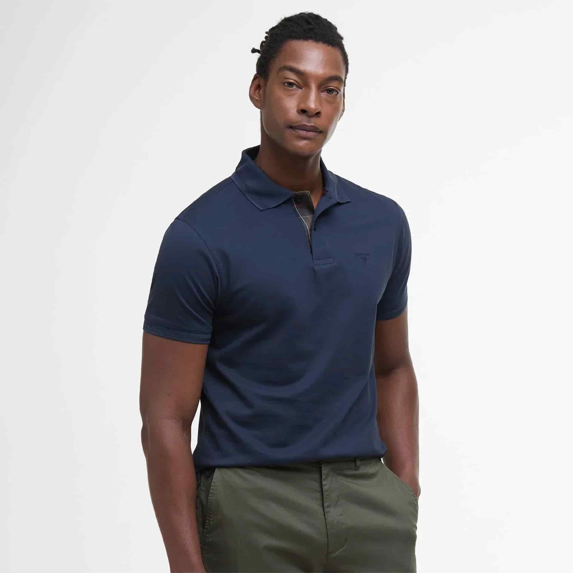 Premium Tartan Pique Polo Shirt - miniatura 1