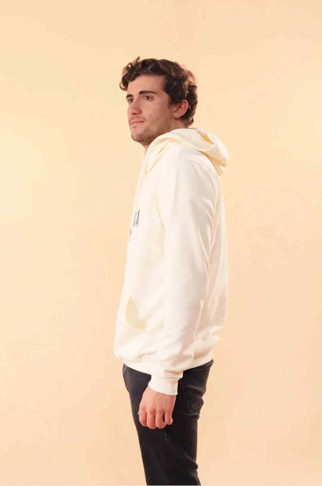 HOODIE DOMENICA CREMA - UNISEX - miniatura 4