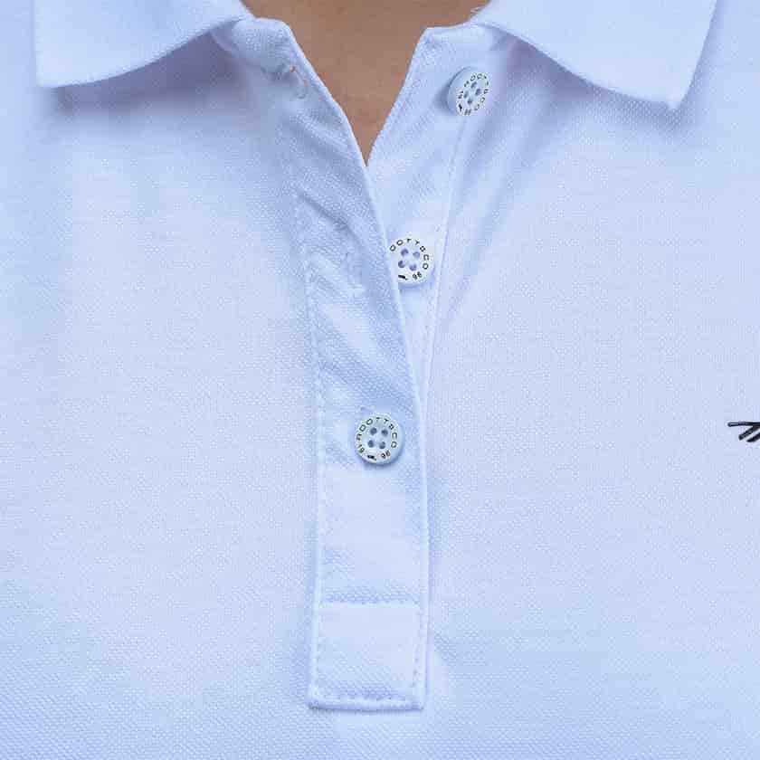 Polo Blanco Mujer - miniatura 5
