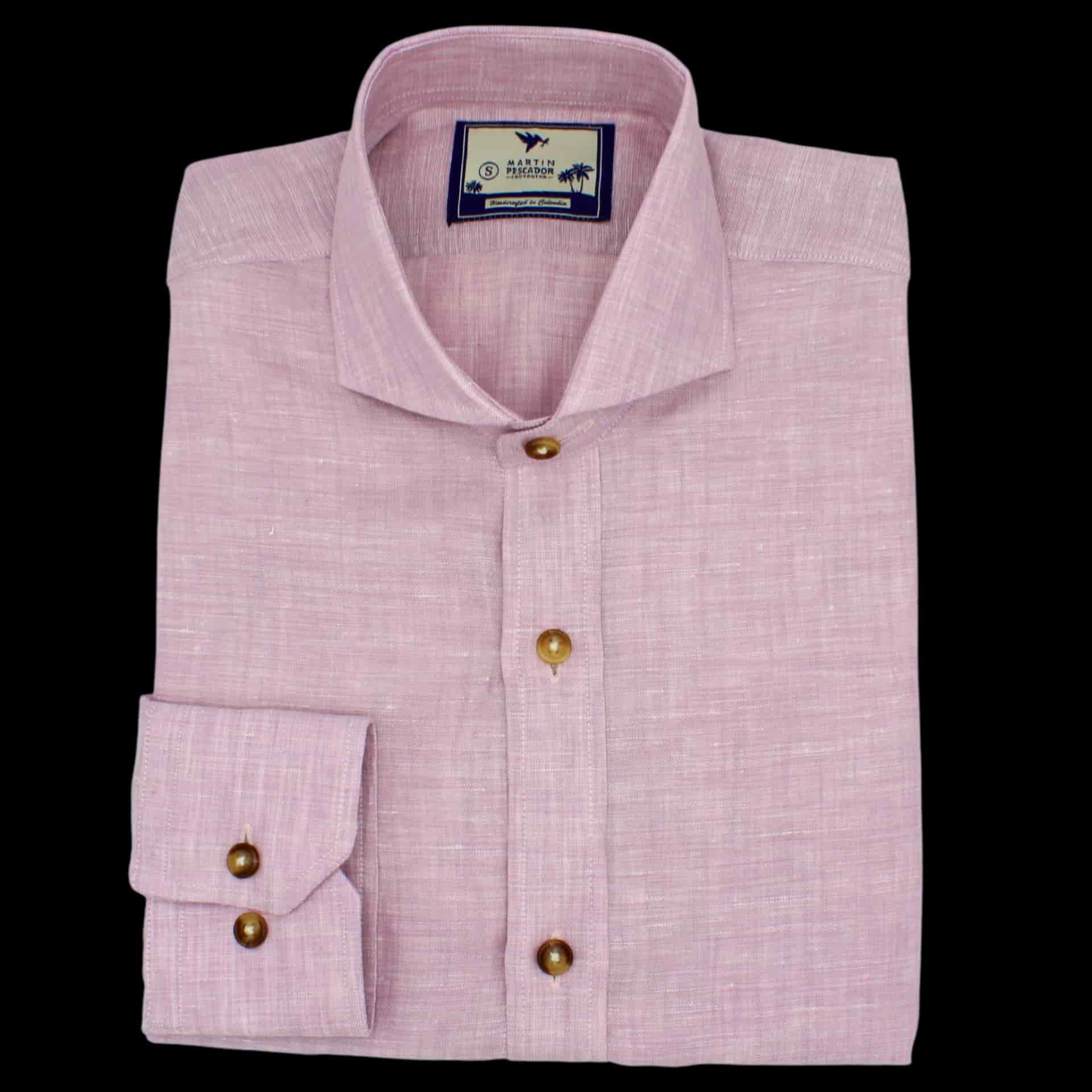 Camisas 100% Lino Cuello Francés- European Flax - miniatura 6