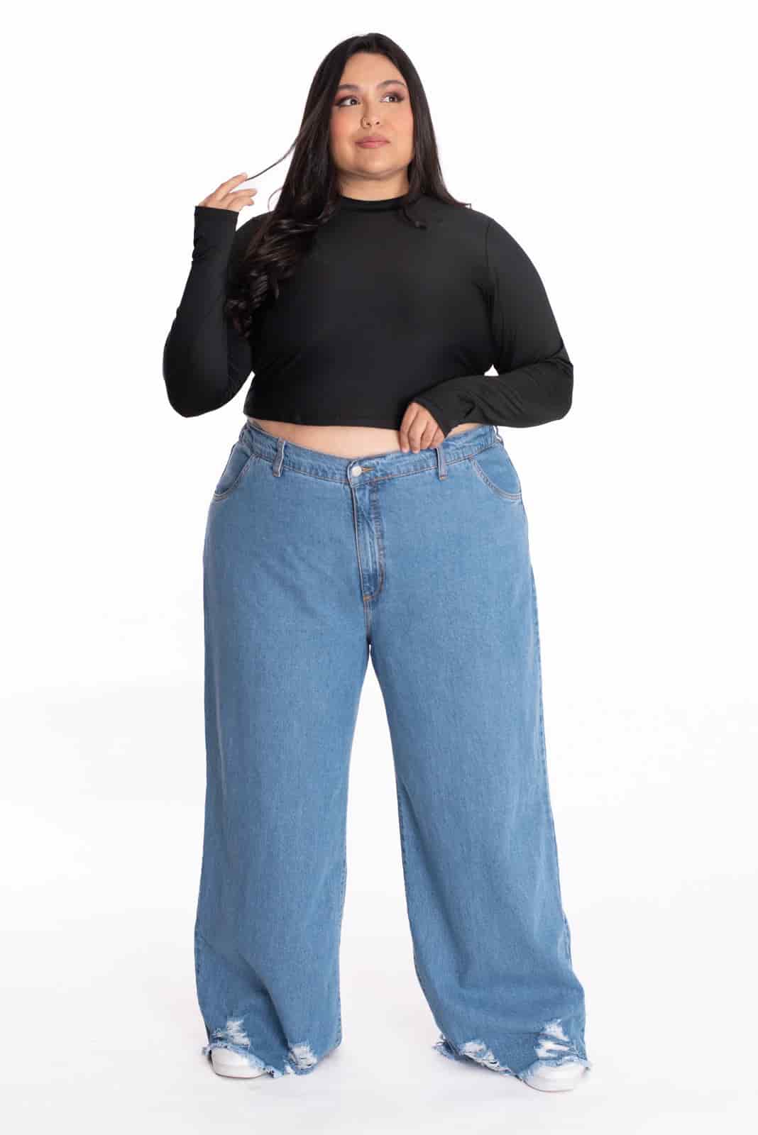 Crop Top City Negro - miniatura 2