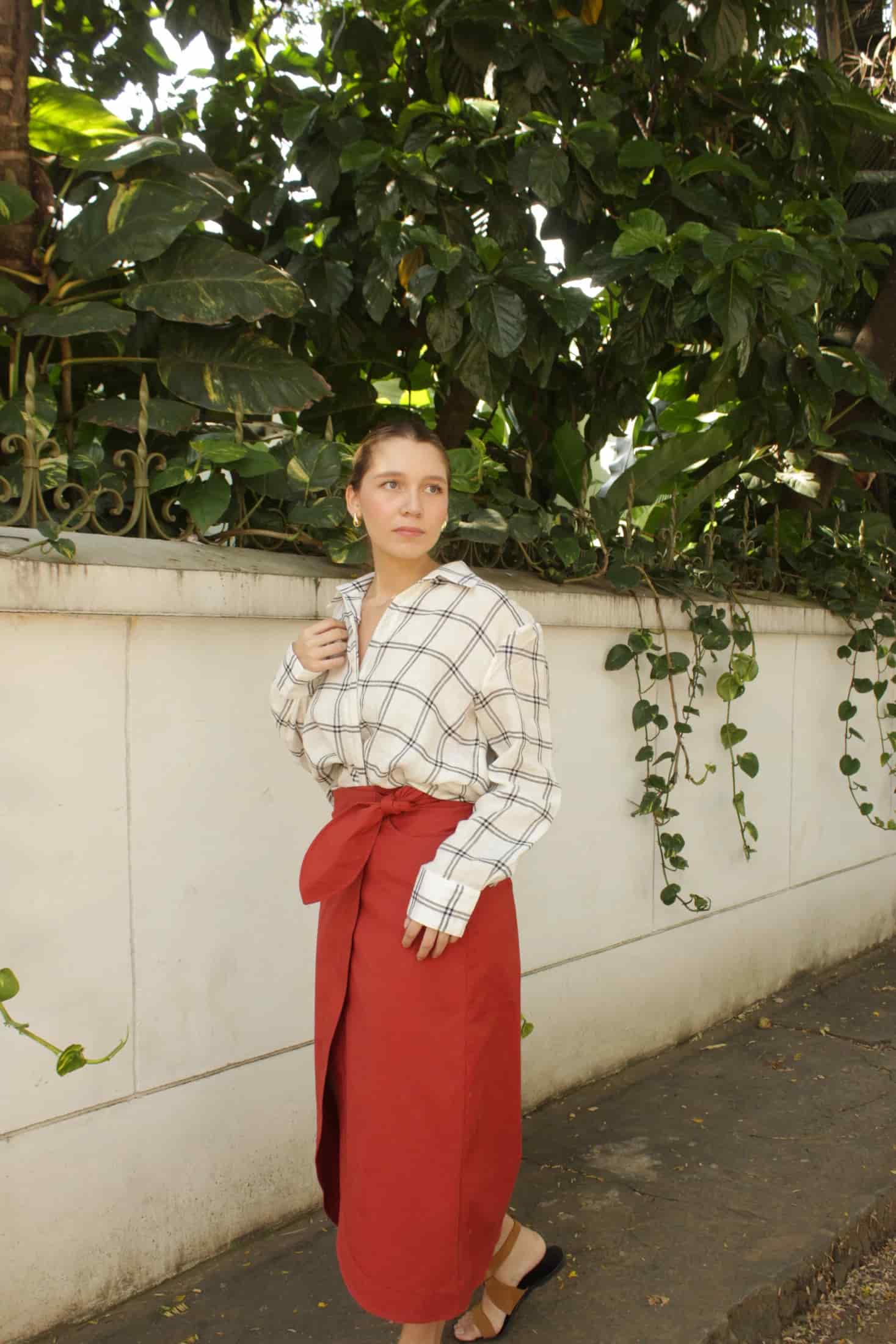AURORA SKIRT DENIM - miniatura 6
