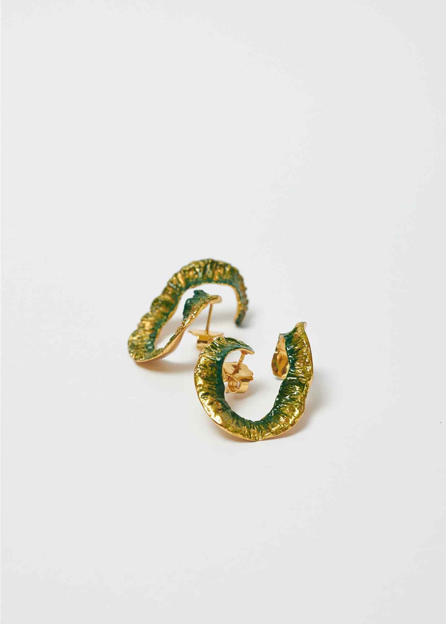 MOUNTAIN TRIP HOOP EARRINGS - miniatura 3