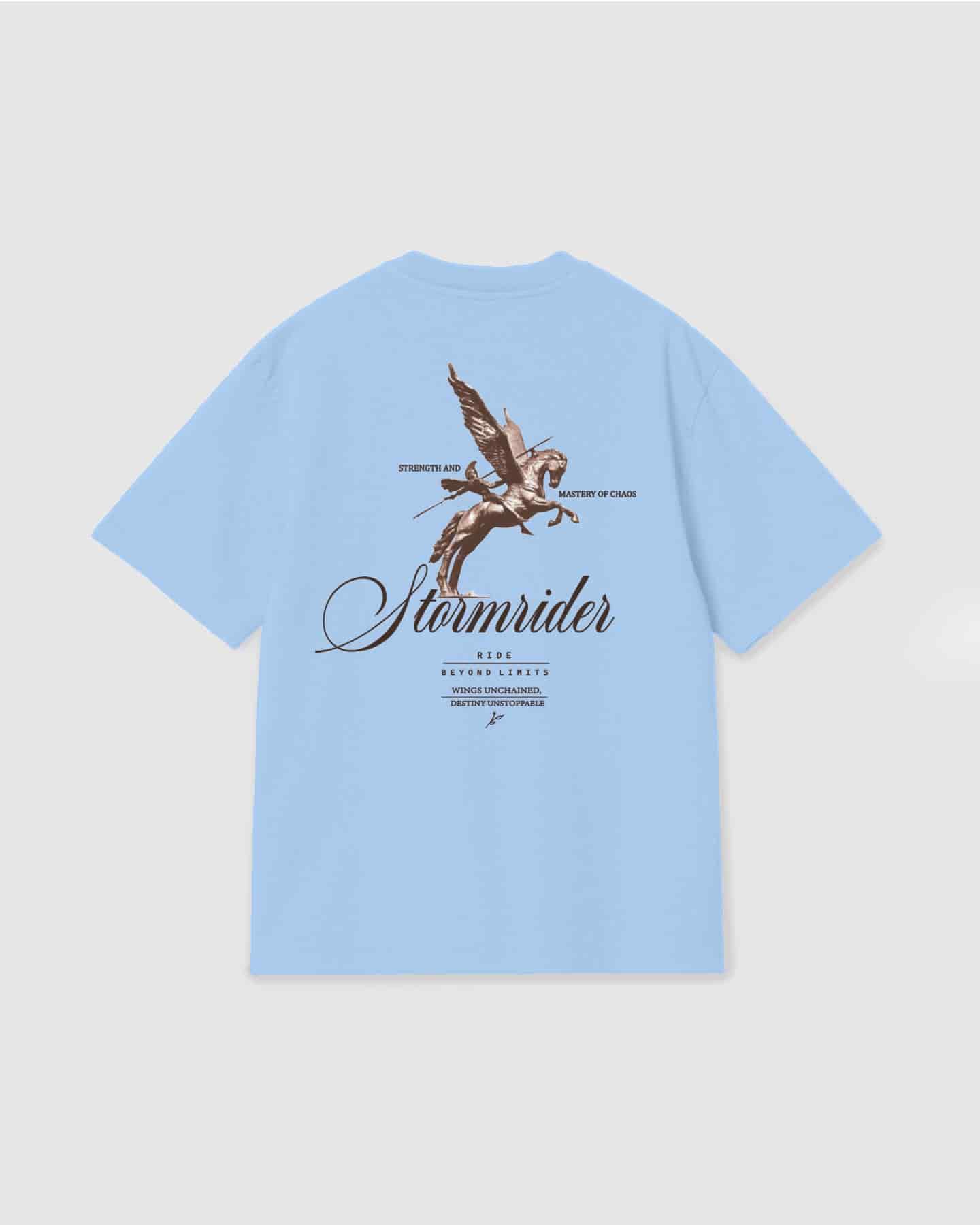 Oversized T Shirt Stormrider Sky Blue - miniatura 1