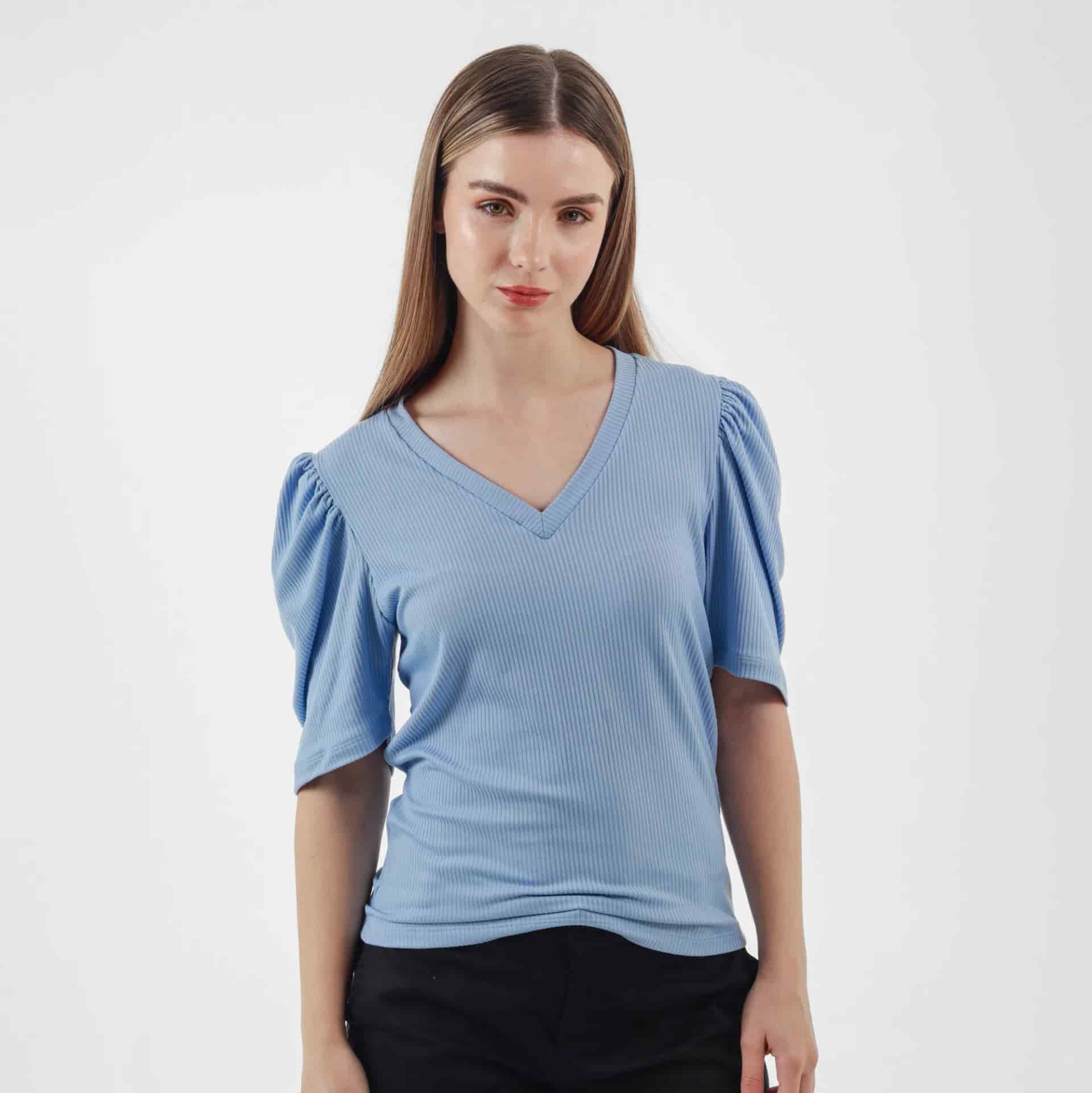 Camiseta Cuello V Manga Corta - miniatura 15