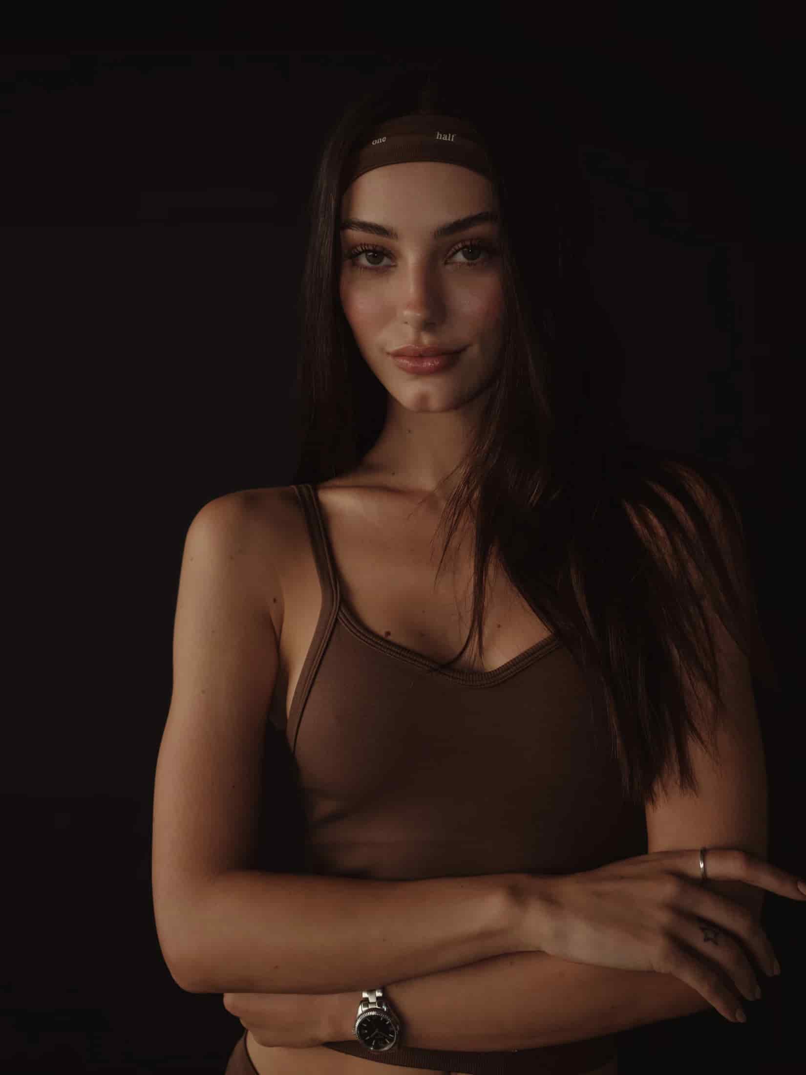 SEAMLESS HEADBAND - SEPIA - miniatura 7