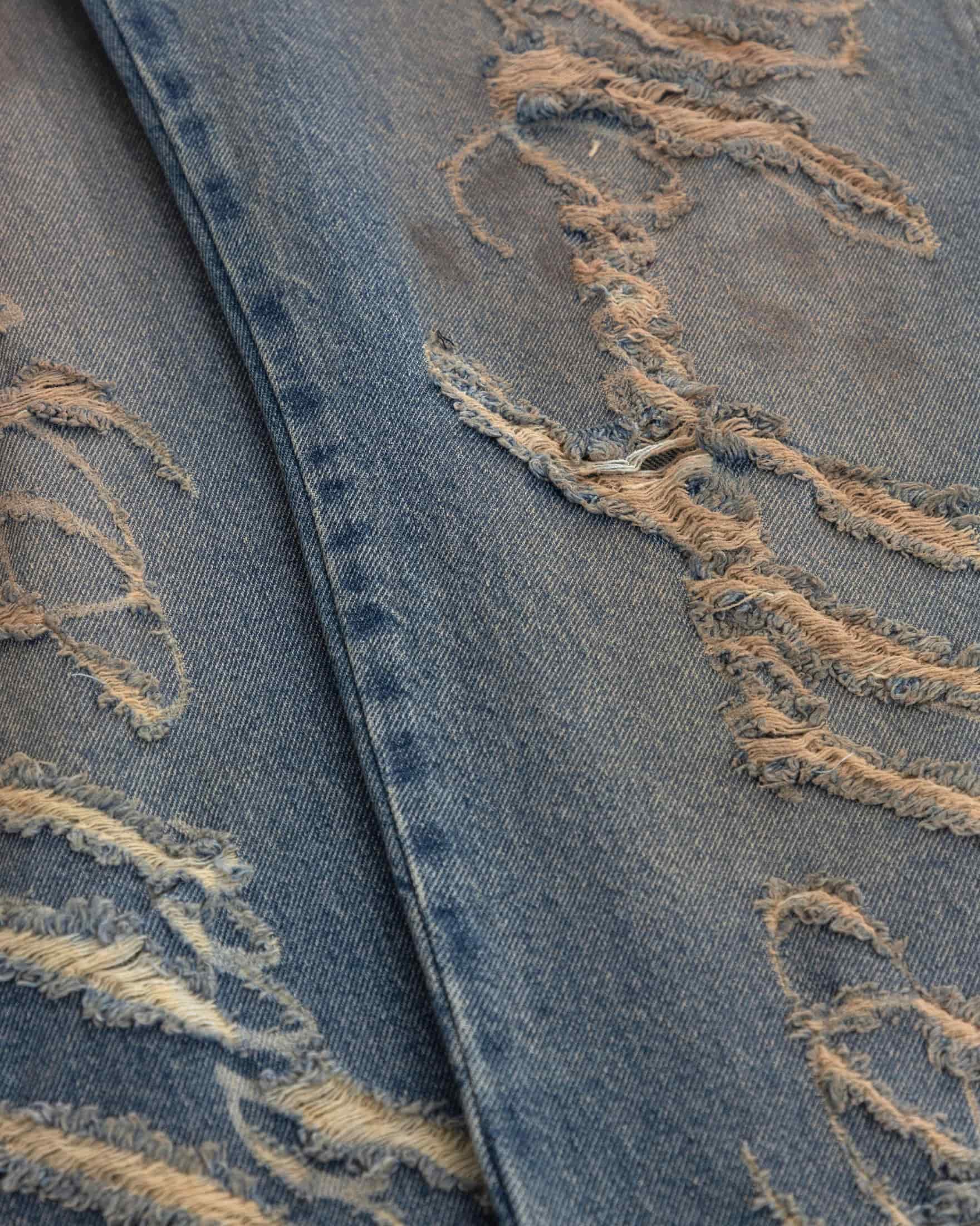 Stardust Undgld Studio Regular Fit Jeans Mechanic Blue - miniatura 3