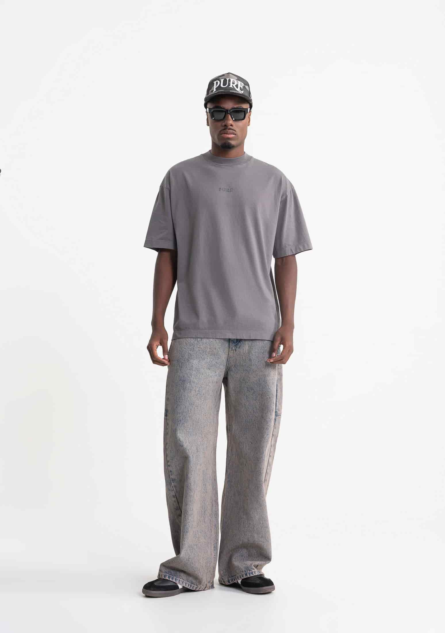 Rustic dark grey t-shirt - miniatura 4