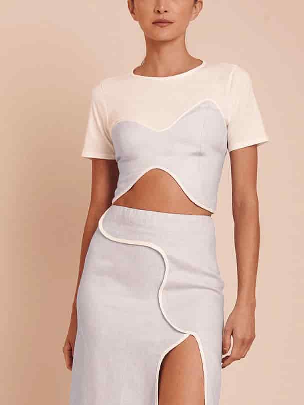 CECI TOP BABY BLUE - miniatura 2