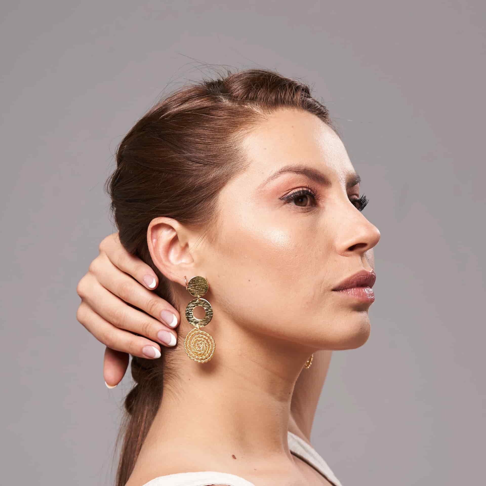 Cascade Circles Earrings - miniatura 4