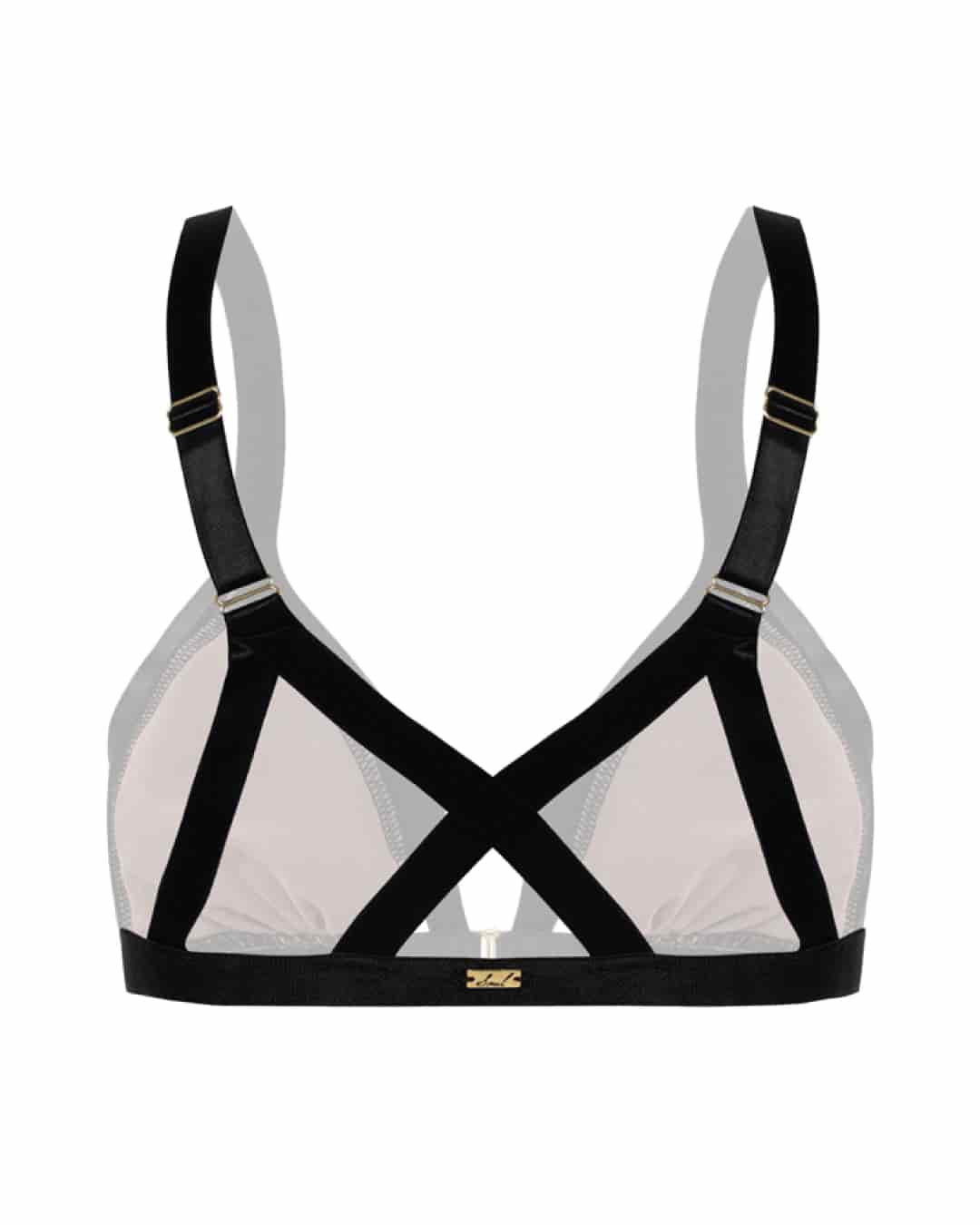 Bralette animal print - NOCTURNAL NEGRO - miniatura 4