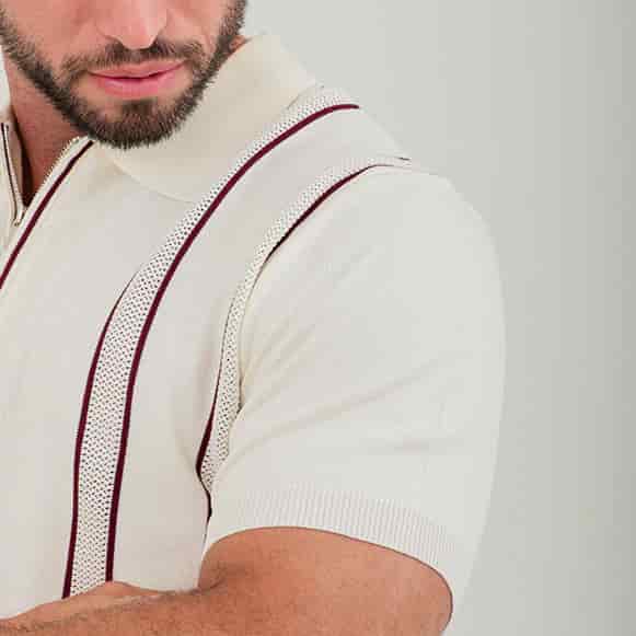 SUETER POLO MODA TEJIDO CON CORREDERA HO - miniatura 9