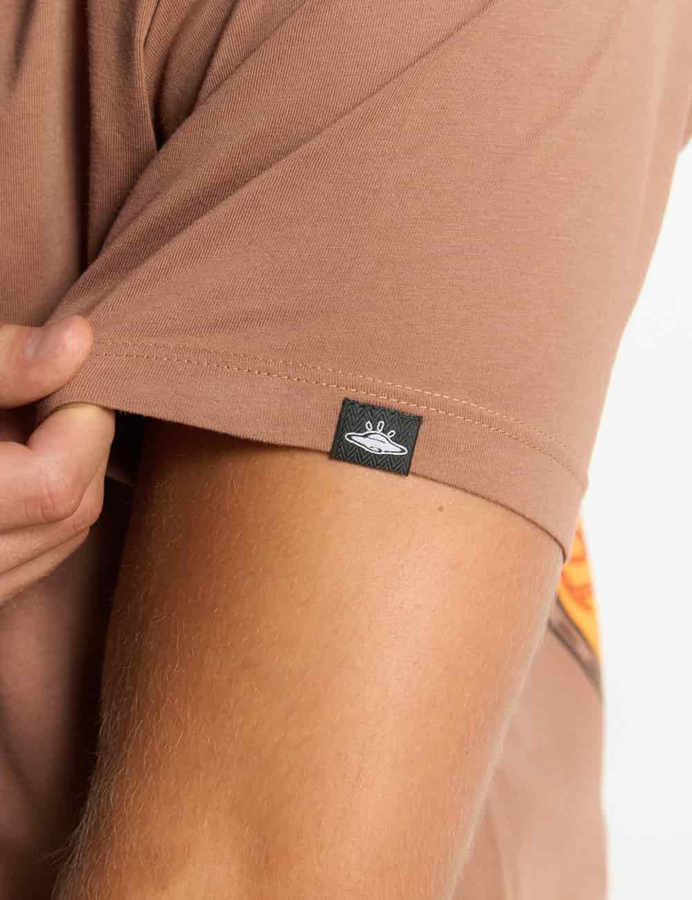 Camiseta regular fit Origen marron - miniatura 5