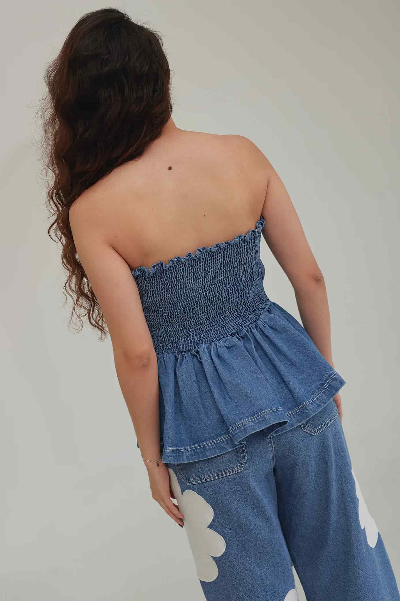 Top Poema Denim - miniatura 7