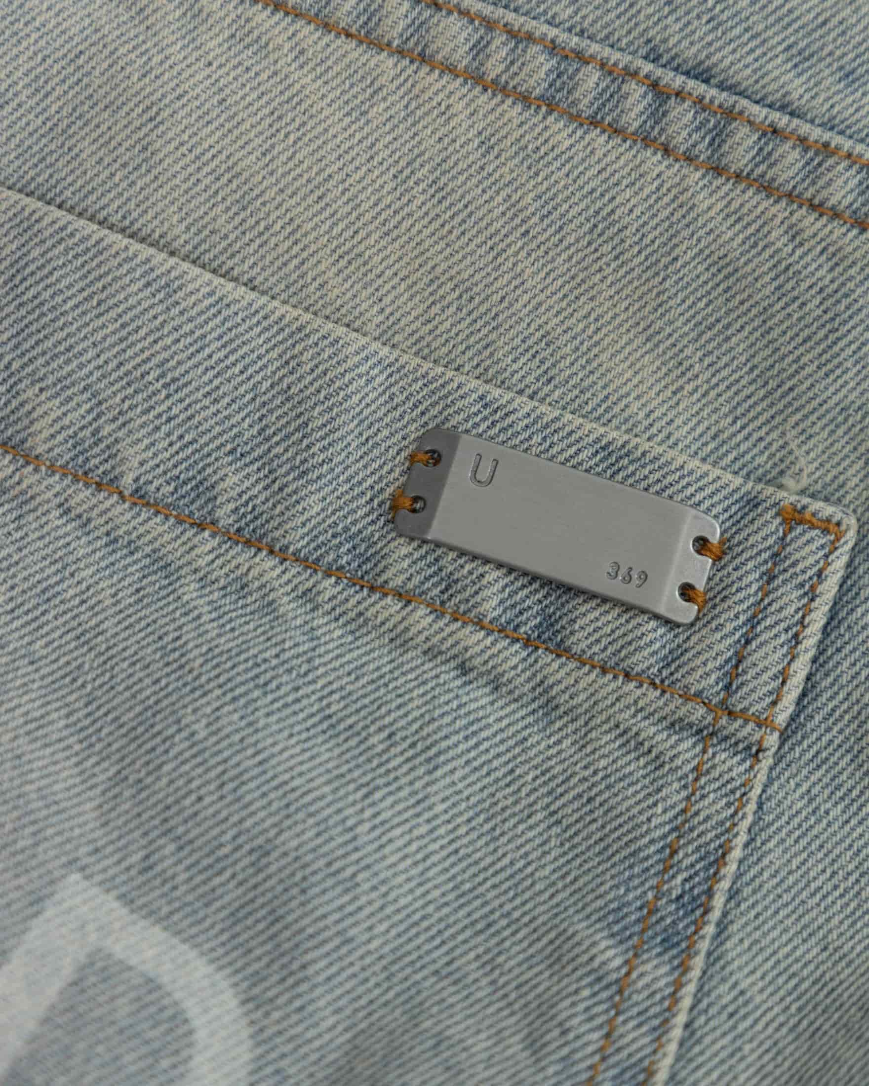 Line Basic Slim Fit Jeans Light Blue - miniatura 6