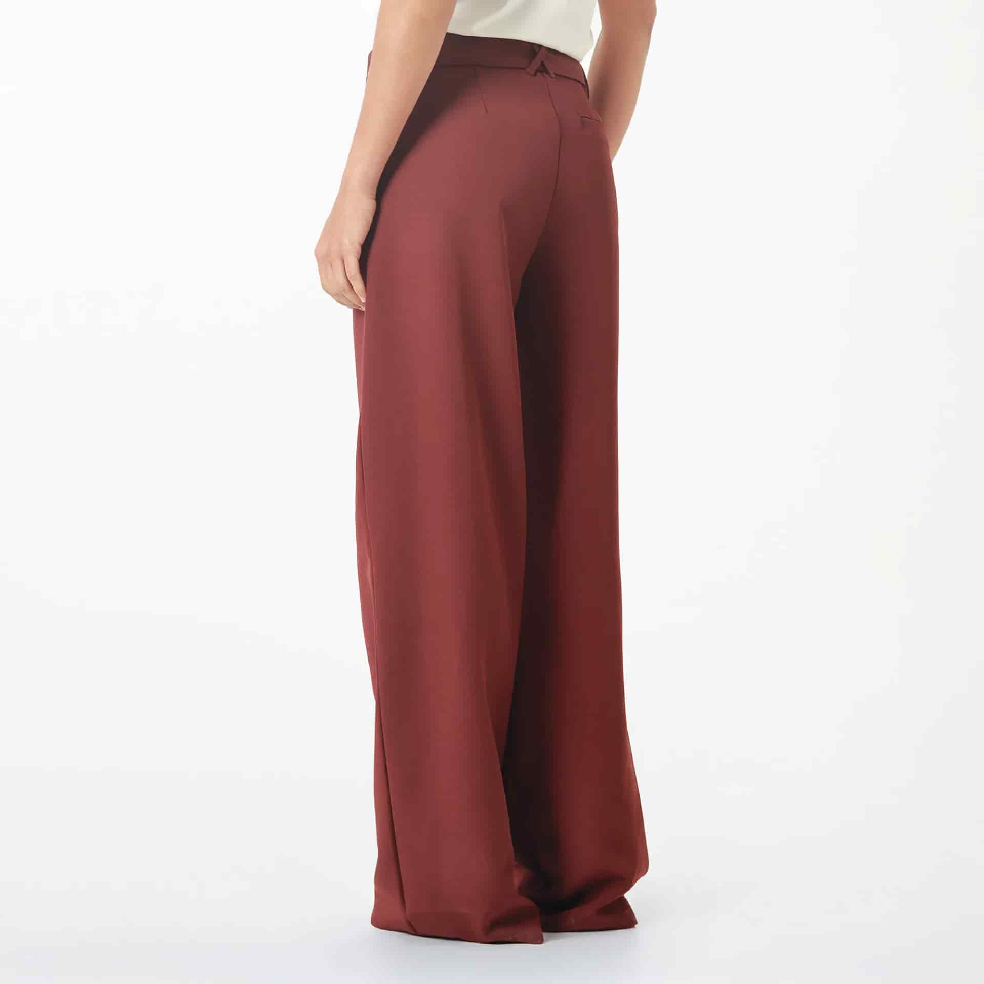 Pantalon Tiro Alto Bota Palazzo - miniatura 6
