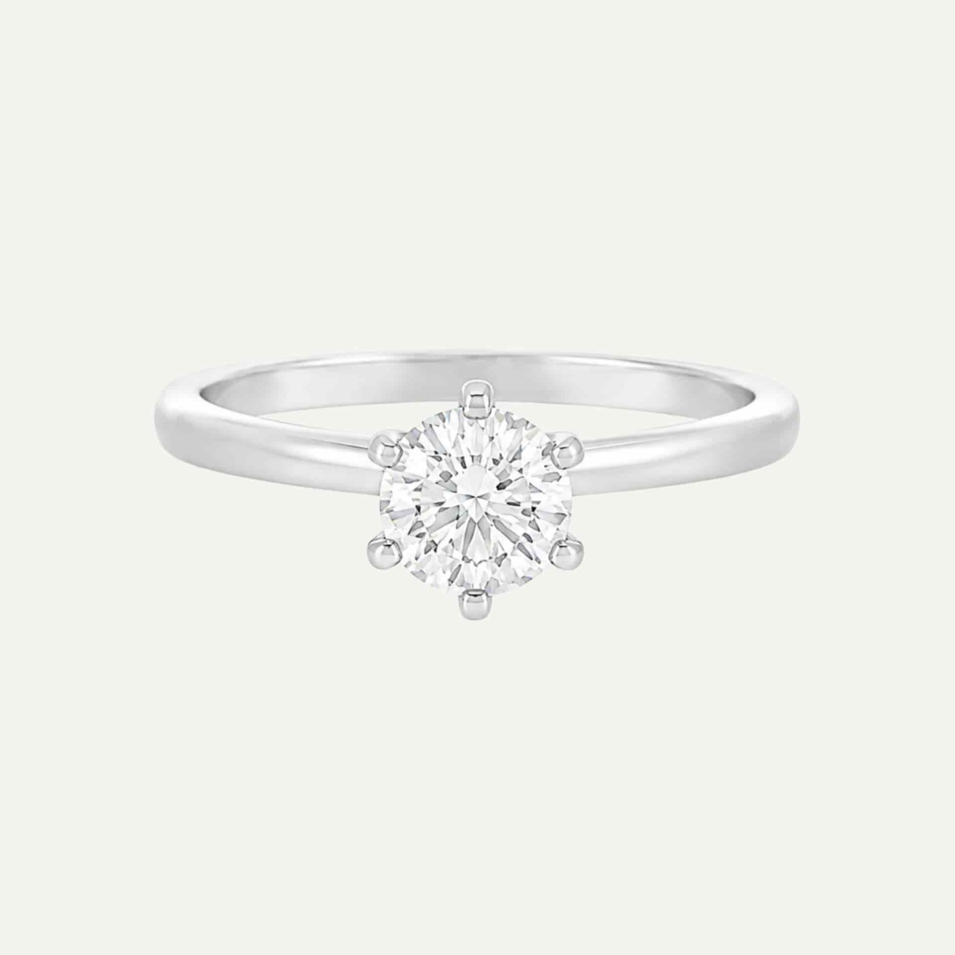 Anillo Seis uñas engagement ring - miniatura 5