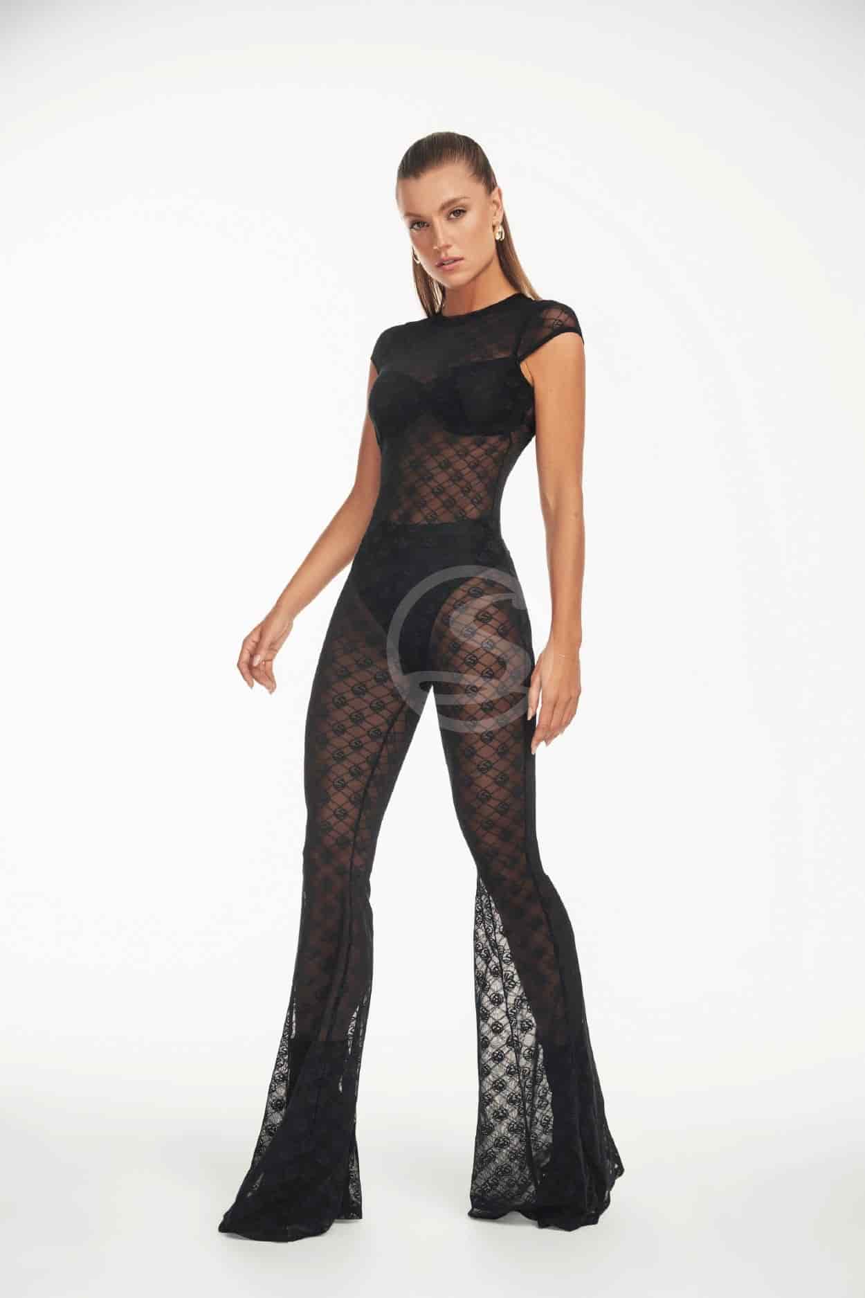 Set Body Cinza y Media pantalon Santisimas - miniatura 1