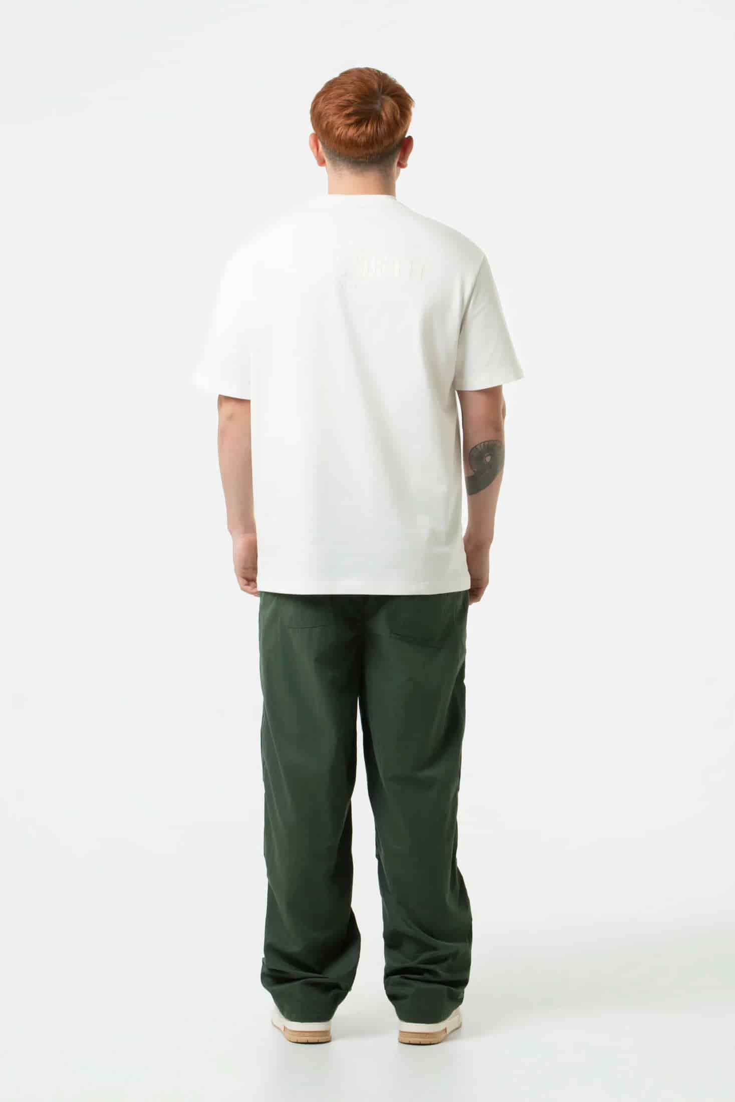 PANTALON JOGG COLOR VERDE MILITAR - miniatura 6