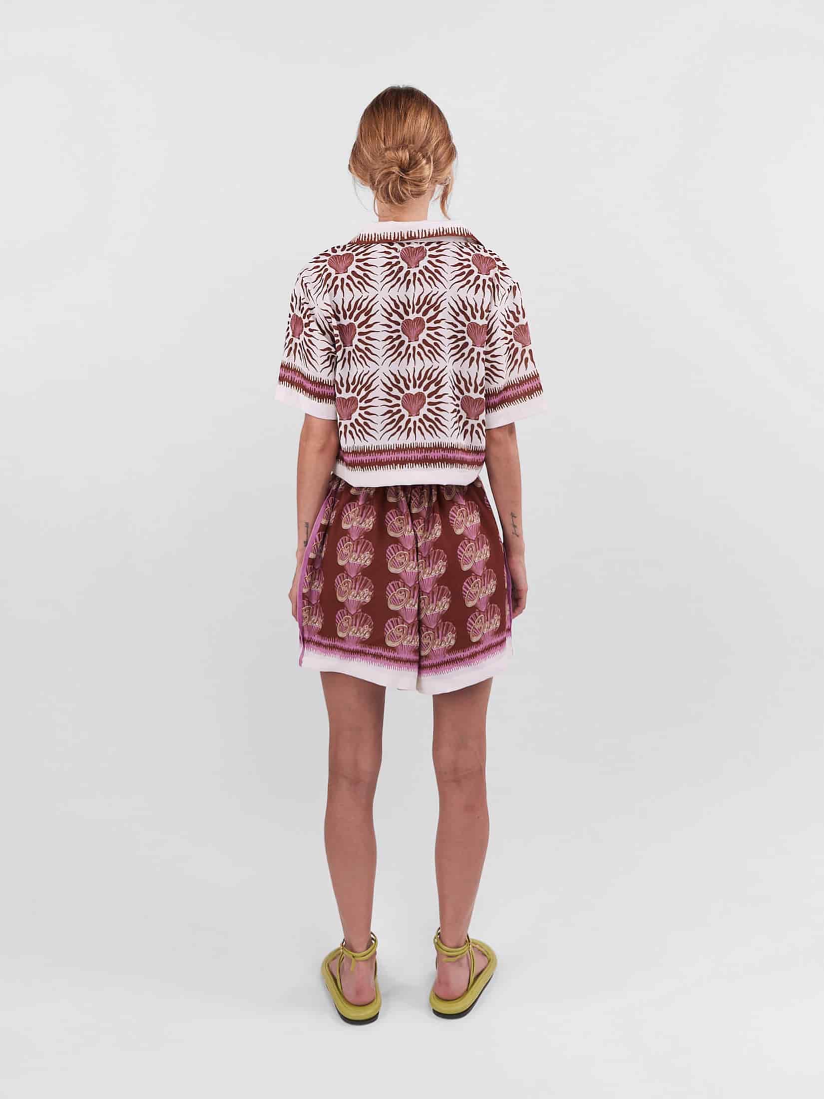 Cropped Polo Oasis - Terracota - miniatura 2