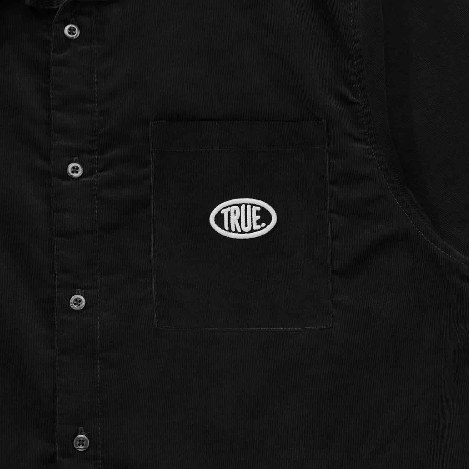 Midnight Corduroy Shirt - Black - miniatura 4