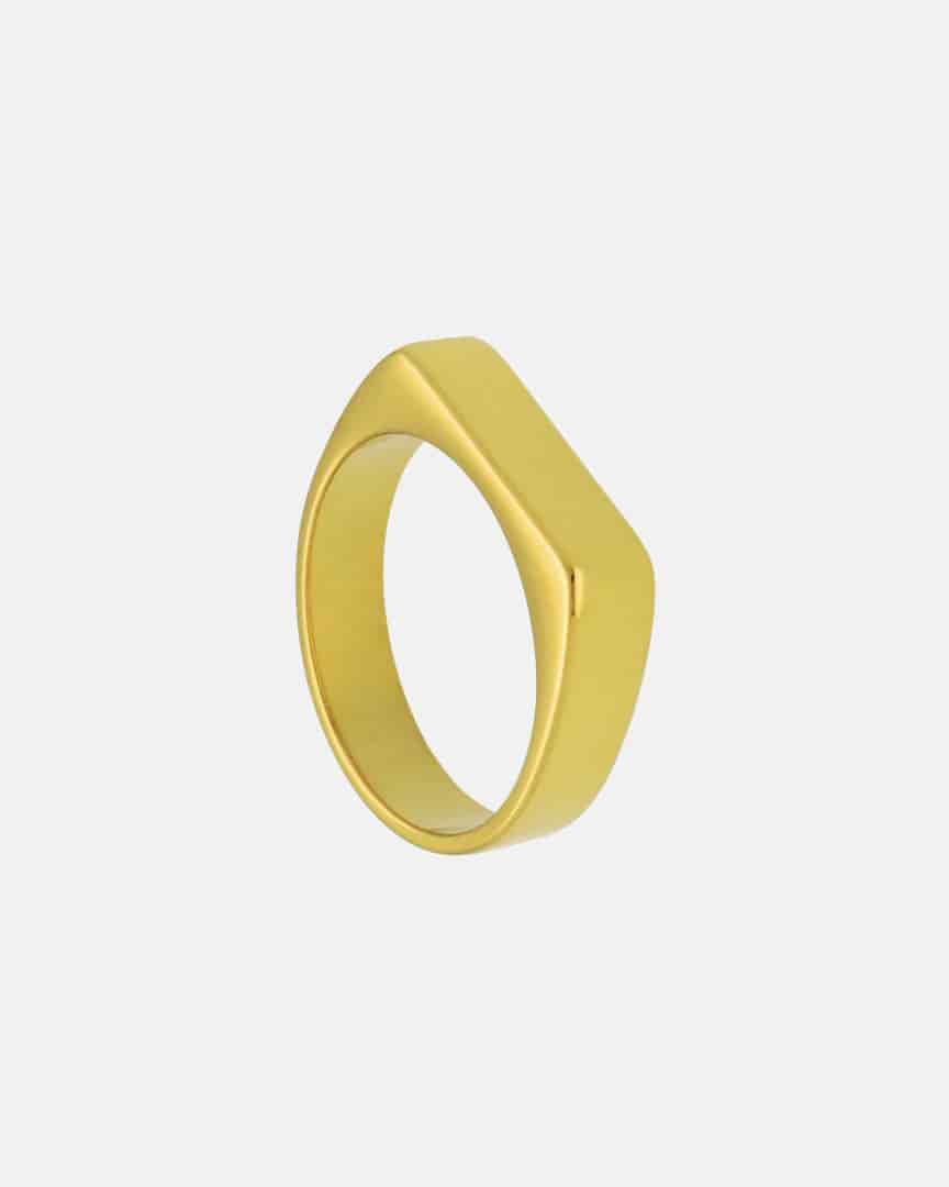 Anillo Slim Dorado - miniatura 1