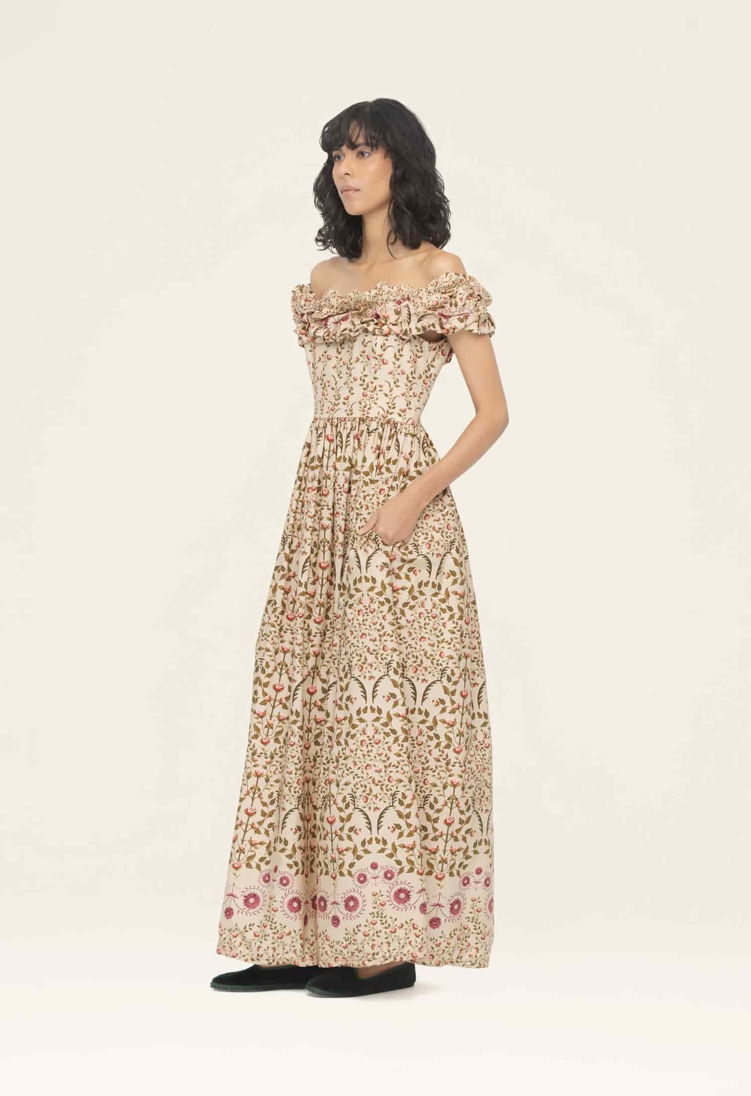 Espliego Sueño Maxi Dress - miniatura 3