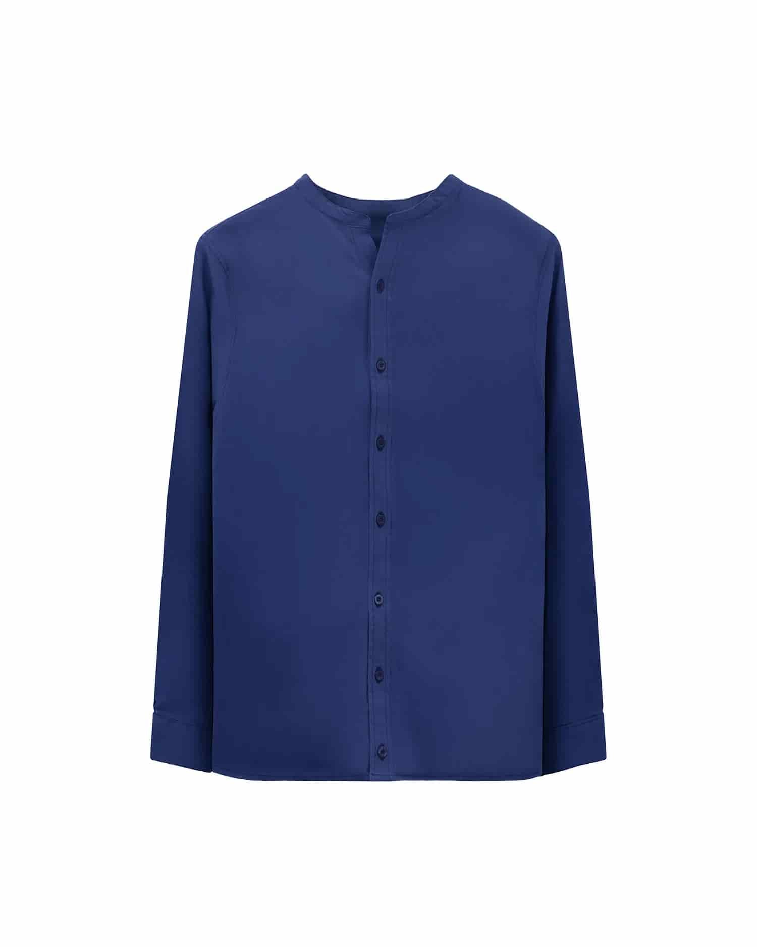 Camisa Oxford Azul Marino - miniatura 5