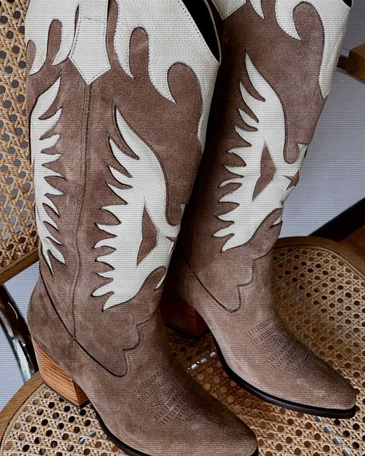 Botas llamas almendra - miniatura 2