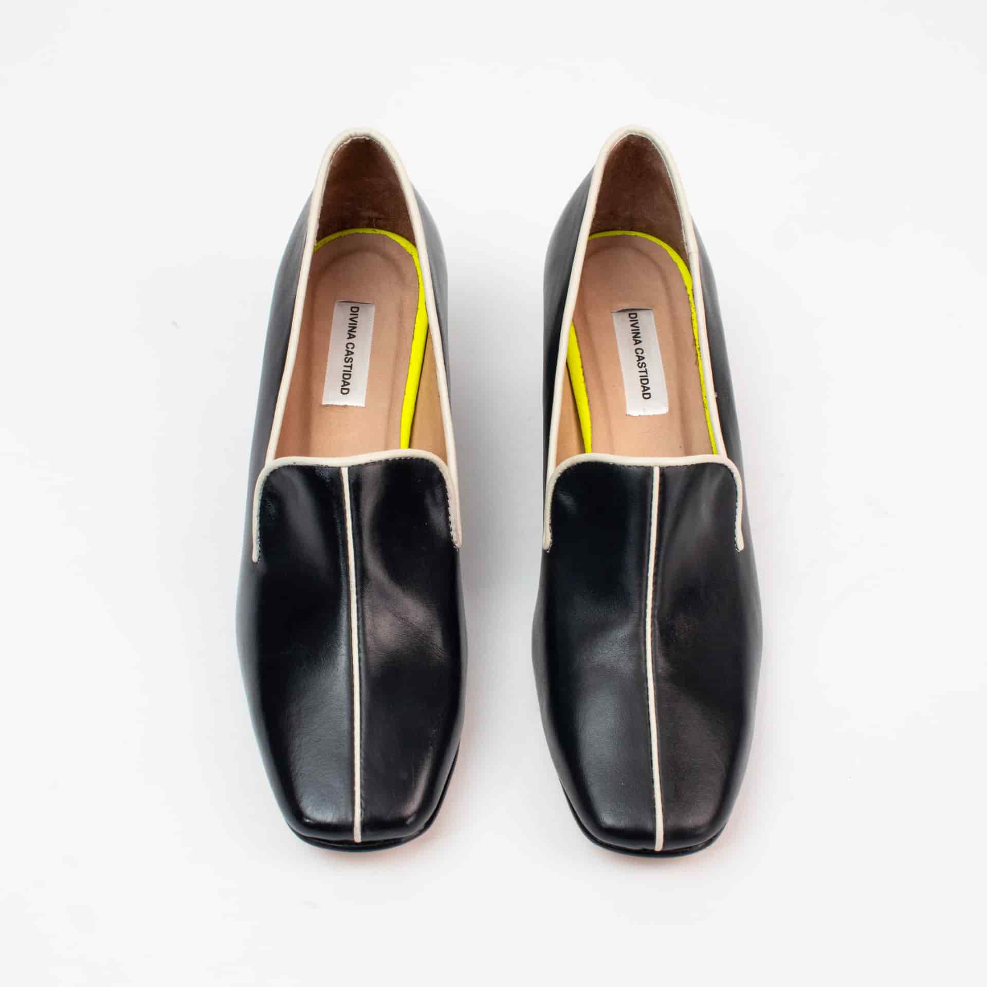 LOAFERS - black x white - miniatura 3