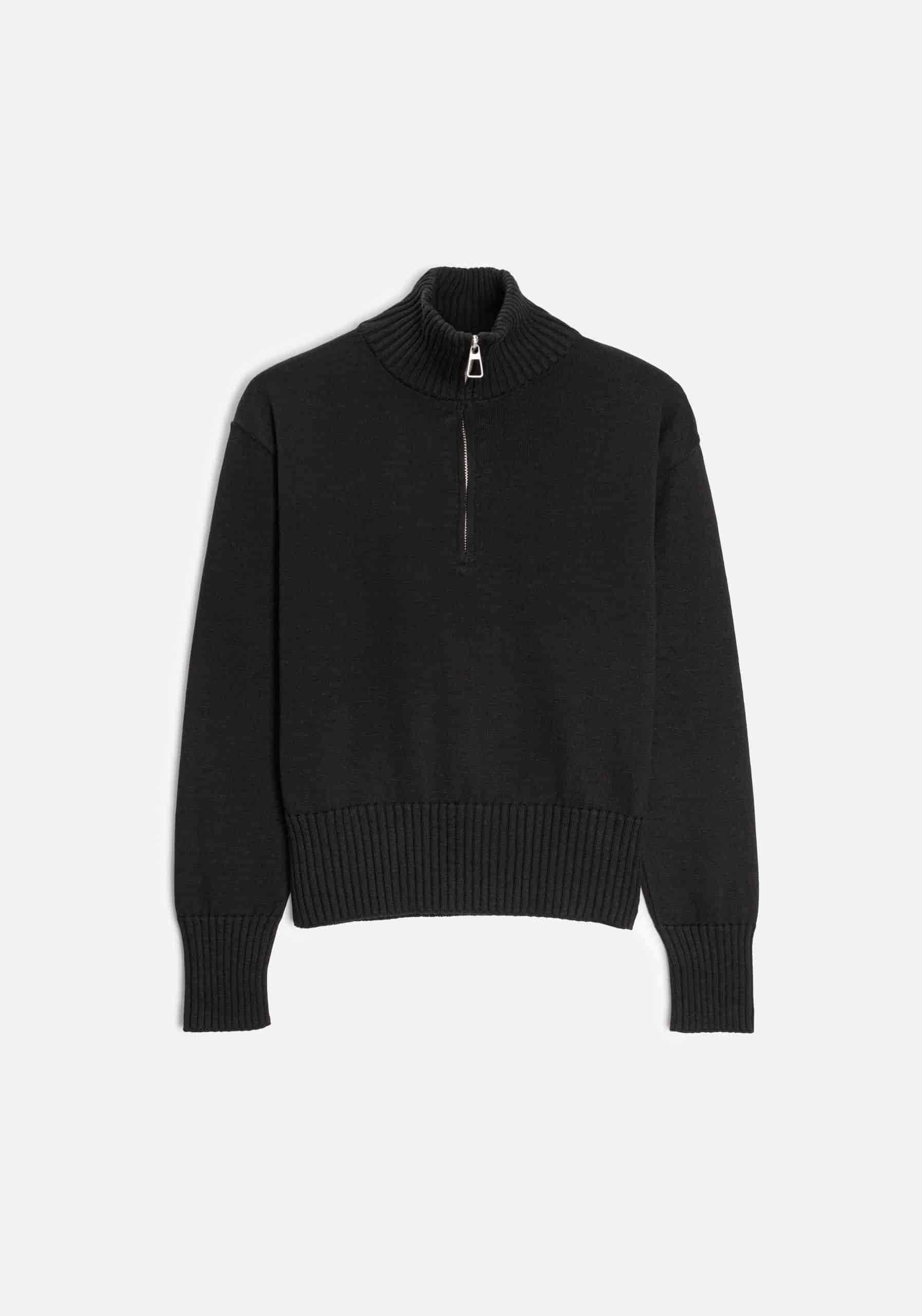 Saco M Nashville Half Zip Negro - miniatura 1