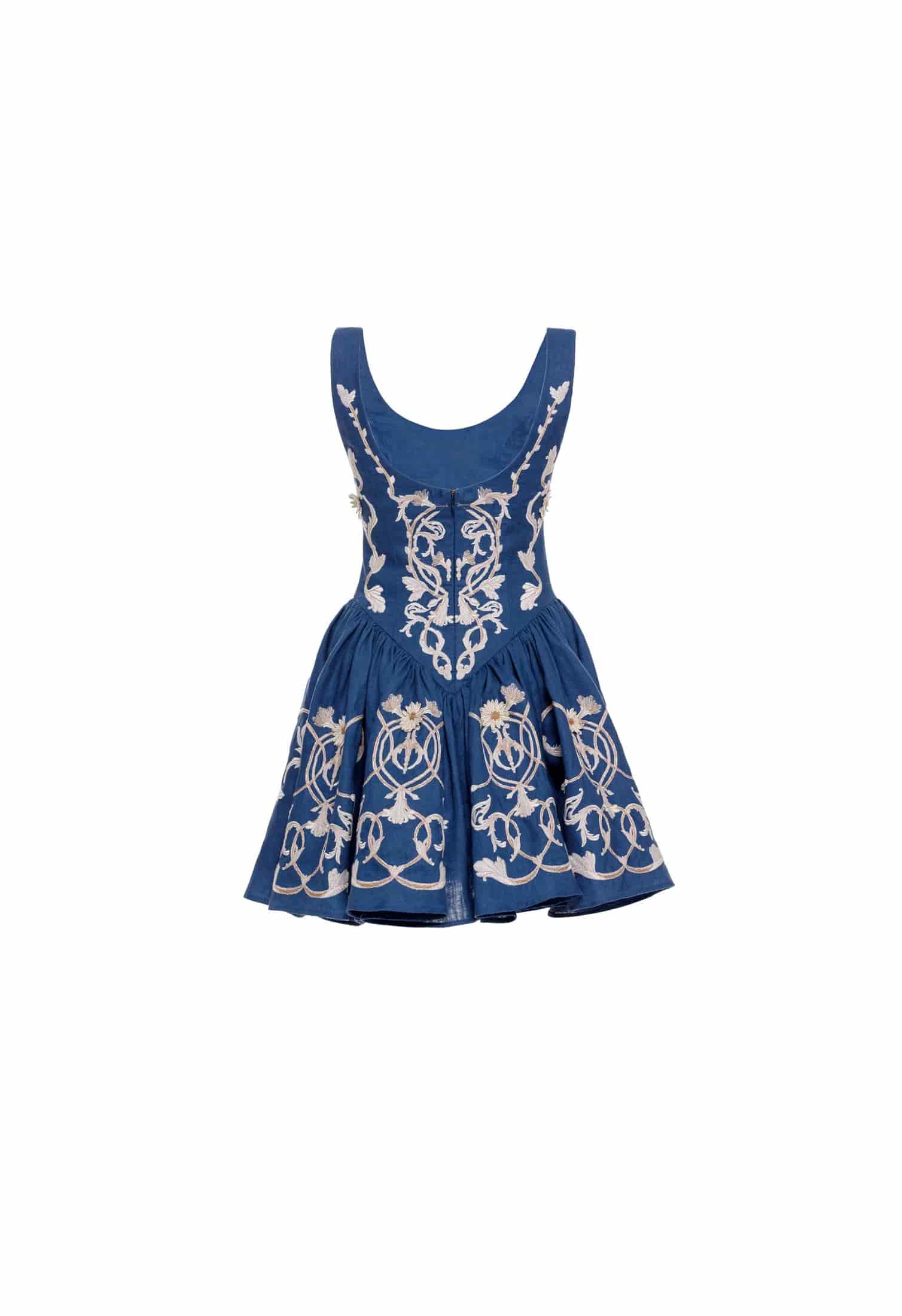 Pluma Ribbons Mini Dress - miniatura 7
