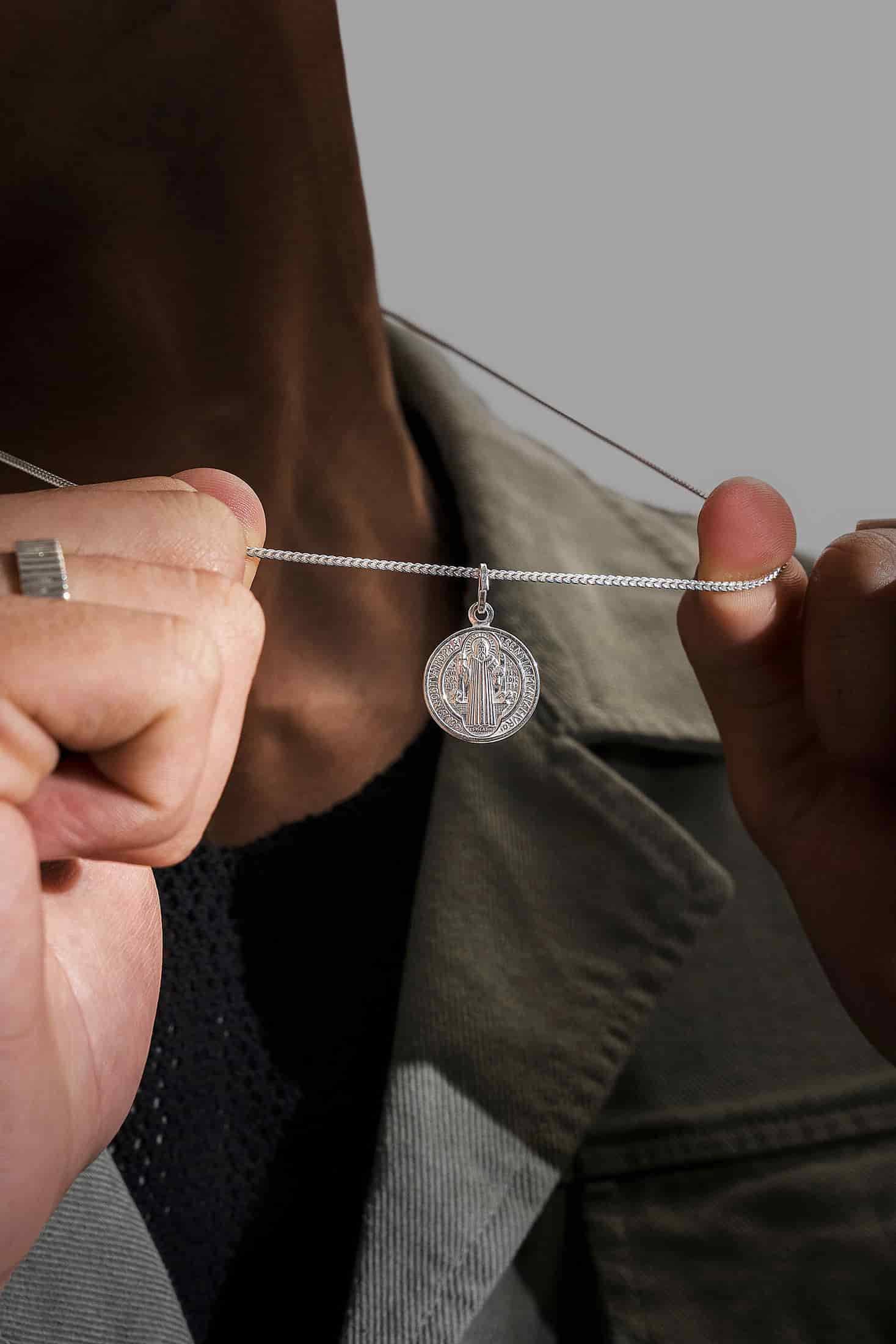 SAN BENITO | CADENA EN PLATA LEY 925 - miniatura 2