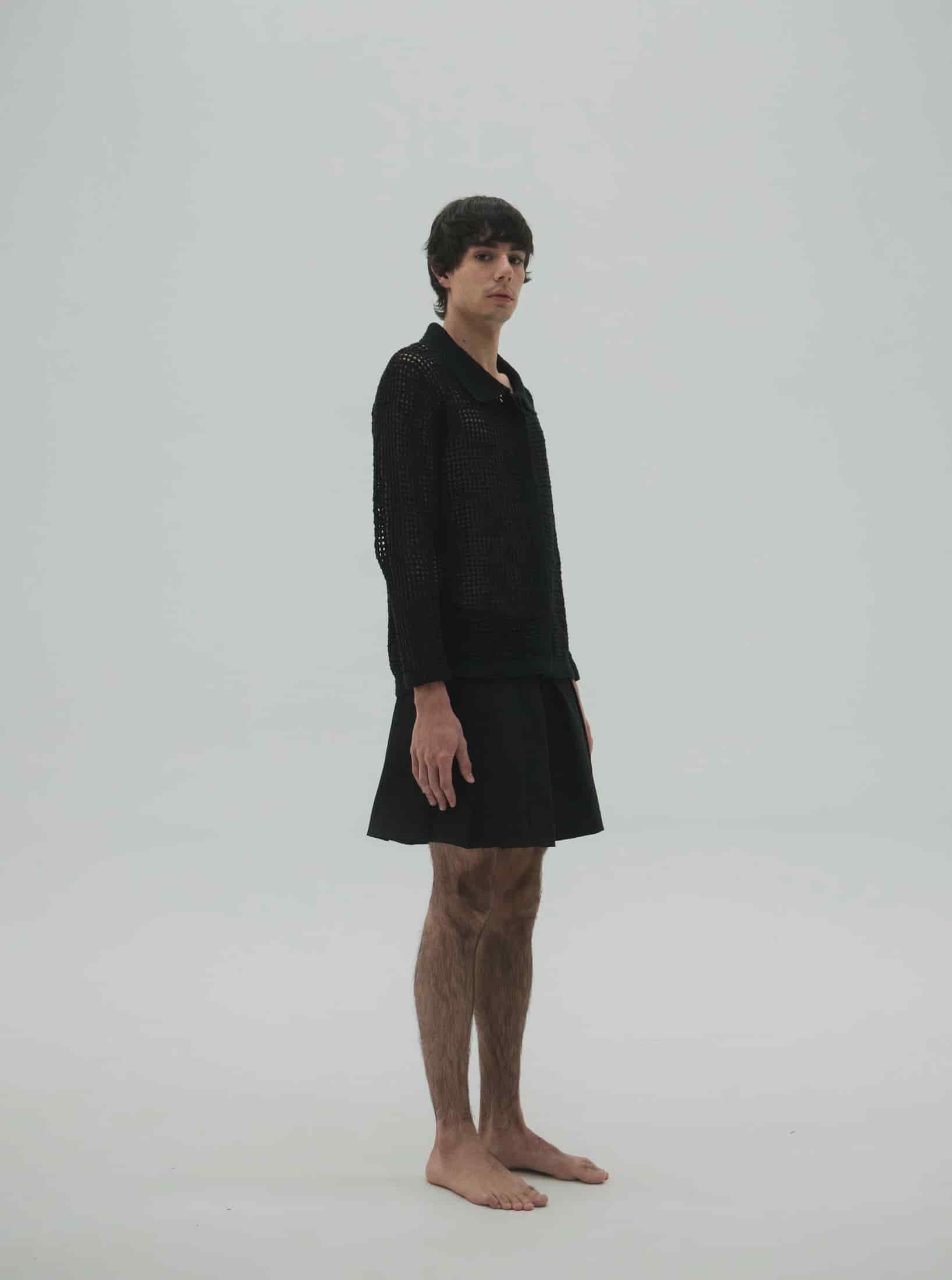 Pleat shorts Hombre - miniatura 2