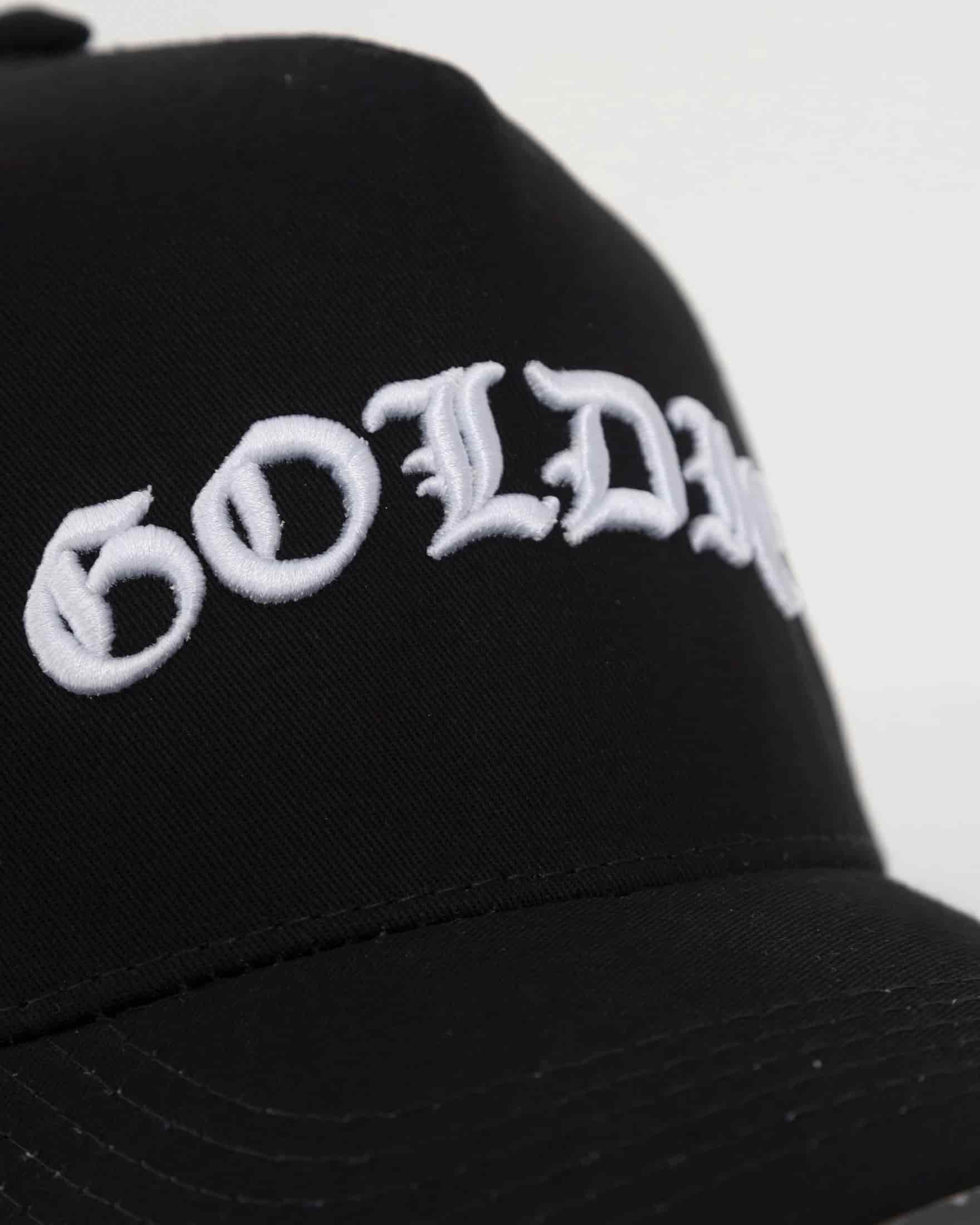 Basics GOLDIE High Crown Cap Black - miniatura 3