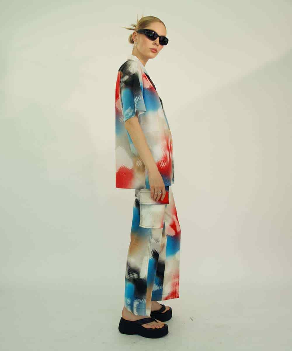 Camp Shirt in Graffiti - miniatura 2