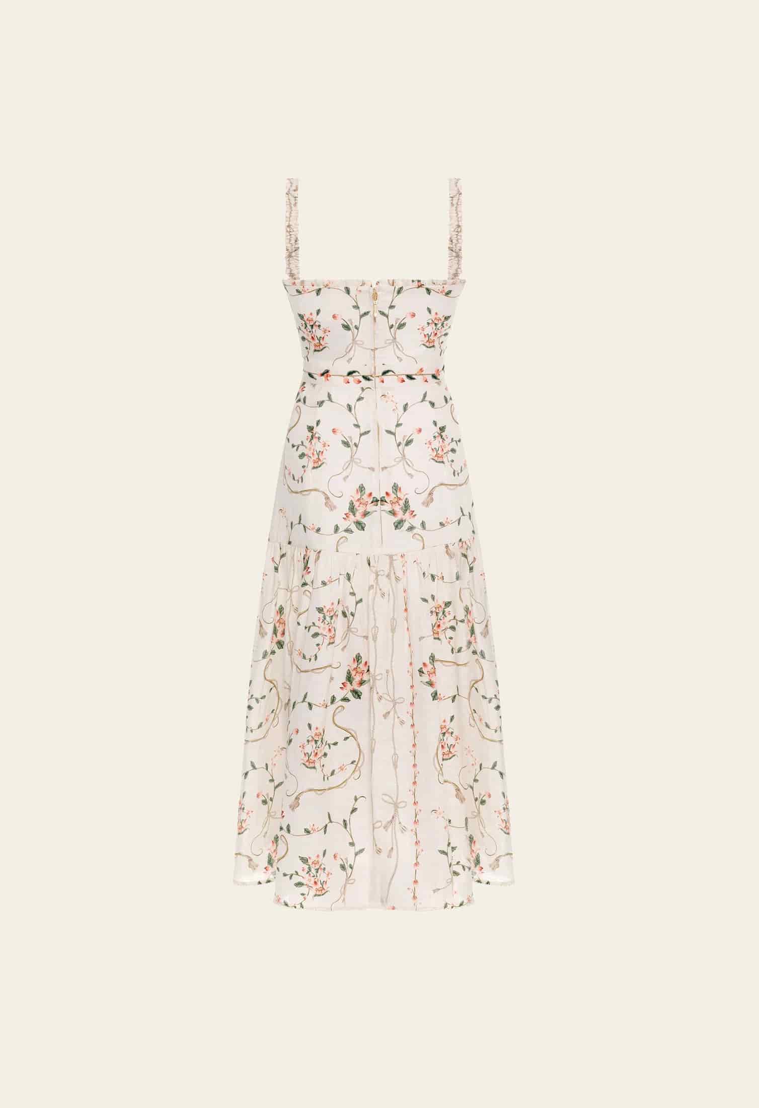 Nispero  Navegante Midi Dress - miniatura 3